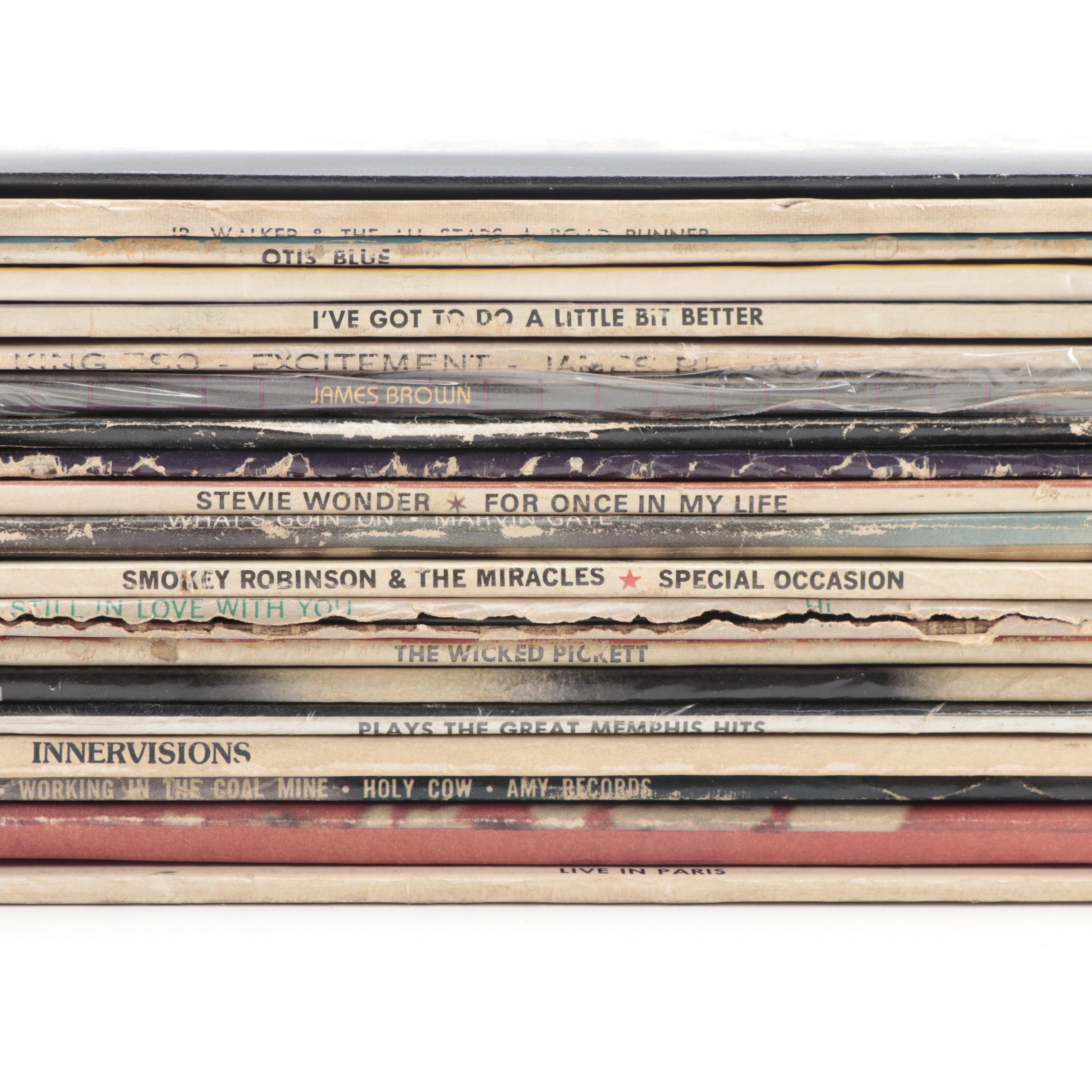 James Brown, Marvin Gaye, Stevie Wonder and More R&B, Soul Albums