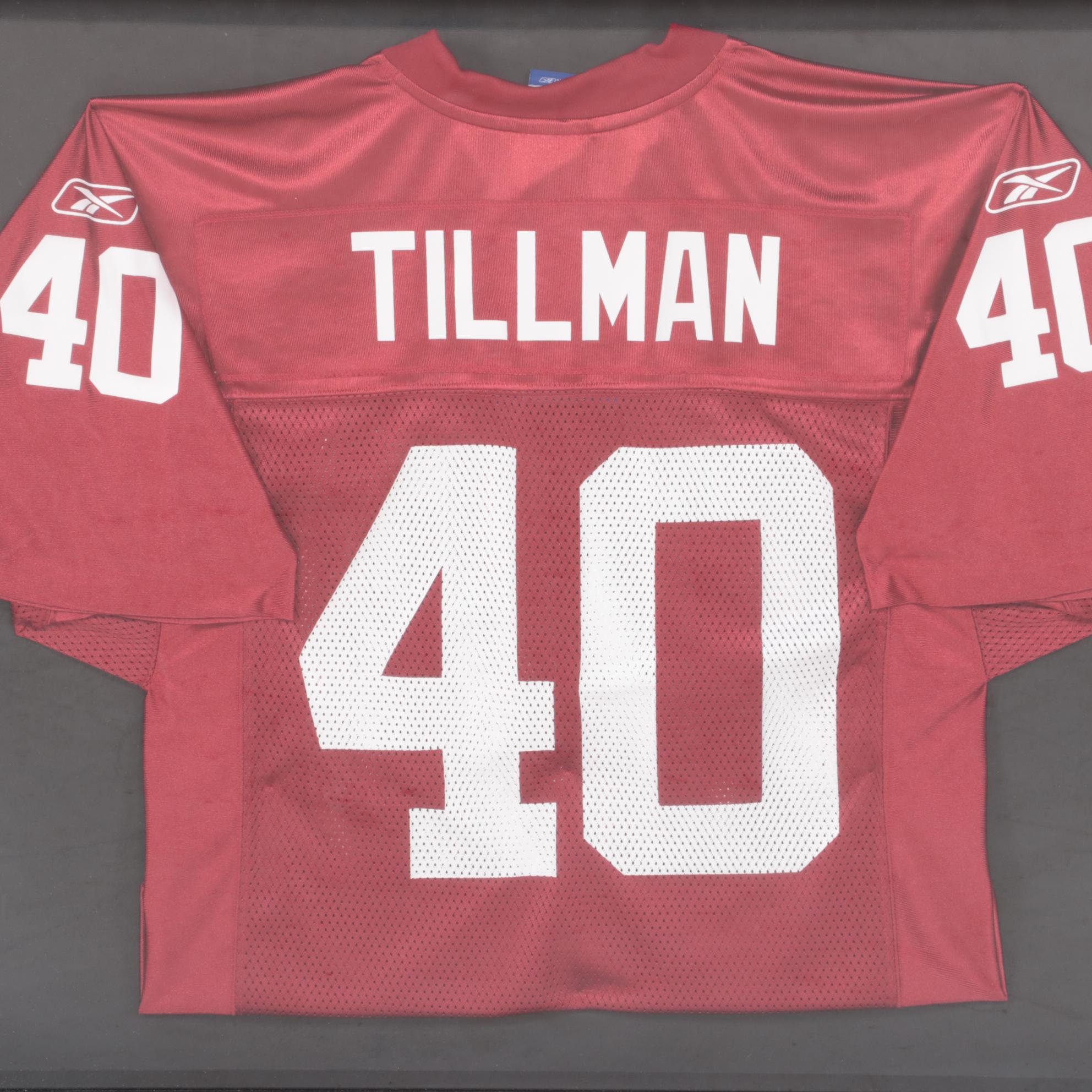 Pat Tillman #40 Arizona Cardinals Football Jersey, Framed
