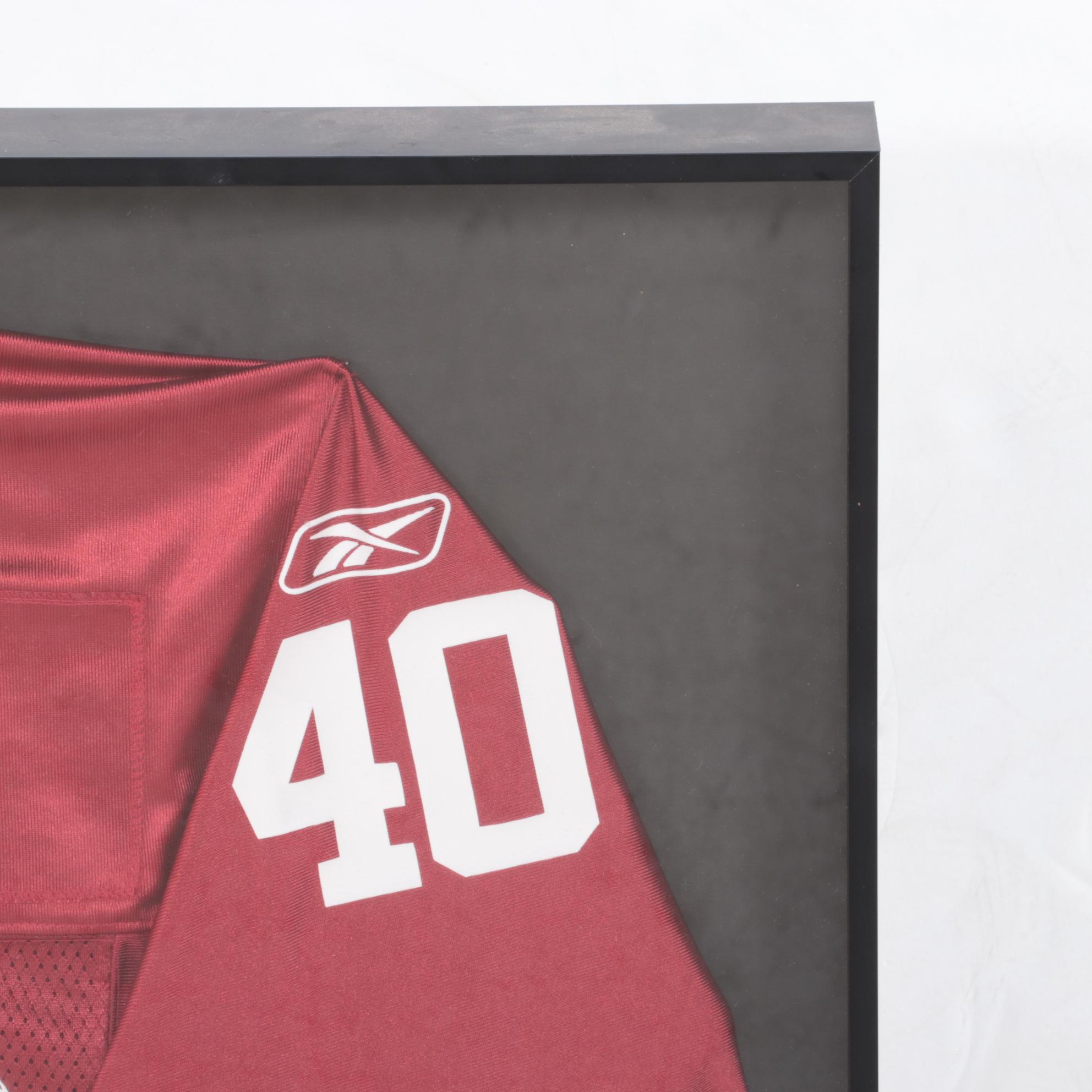 Pat Tillman #40 Arizona Cardinals Football Jersey, Framed