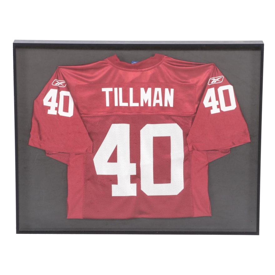 Pat Tillman #40 Arizona Cardinals Football Jersey, Framed