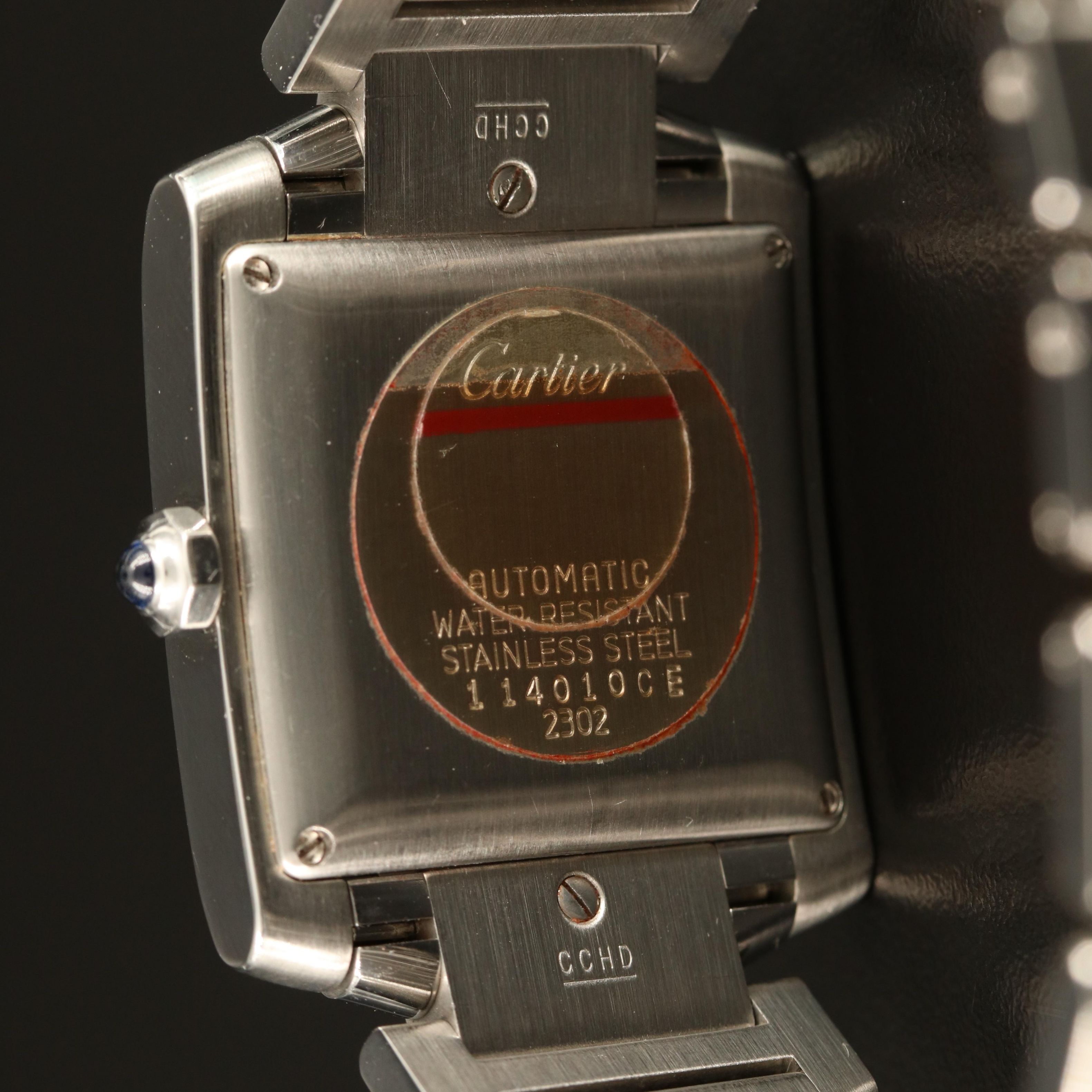 Cartier Tank Francaise Stainless Steel Automatic Watch