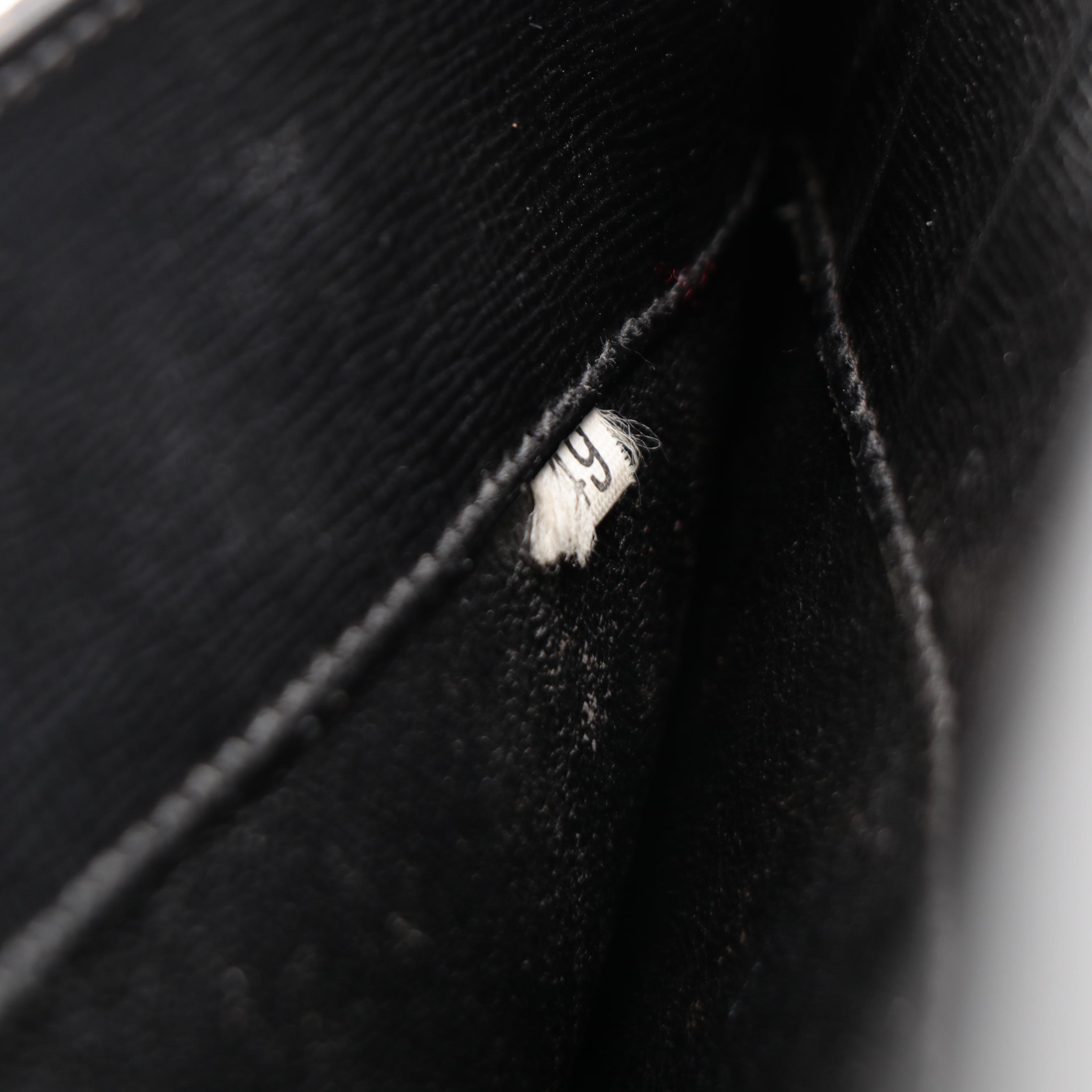 Prada Locking Briefcase in Black Saffiano Leather