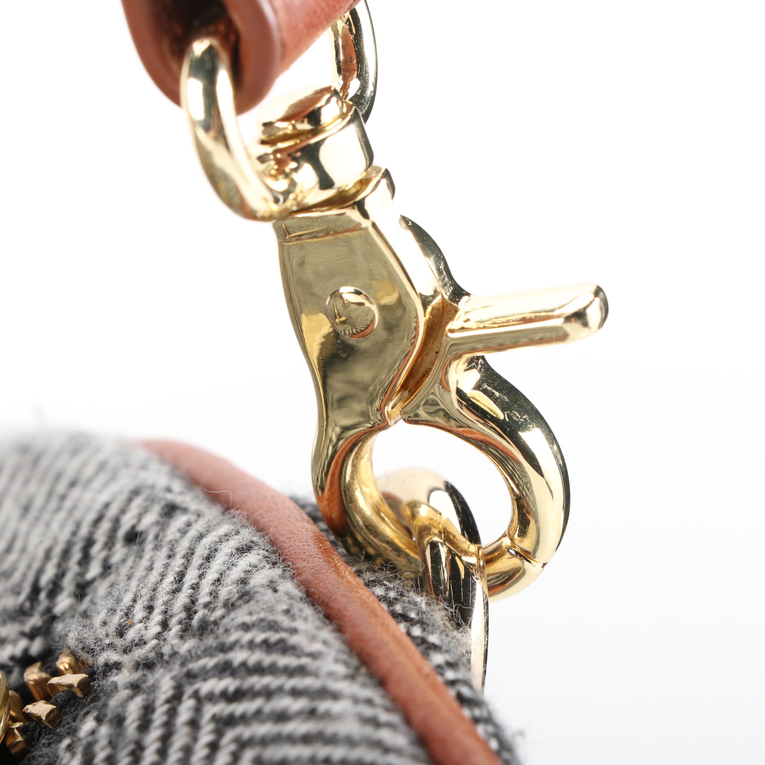 Mark & Graham Herringbone Duffel Bag and Toiletry Bag with Personalized Monogram