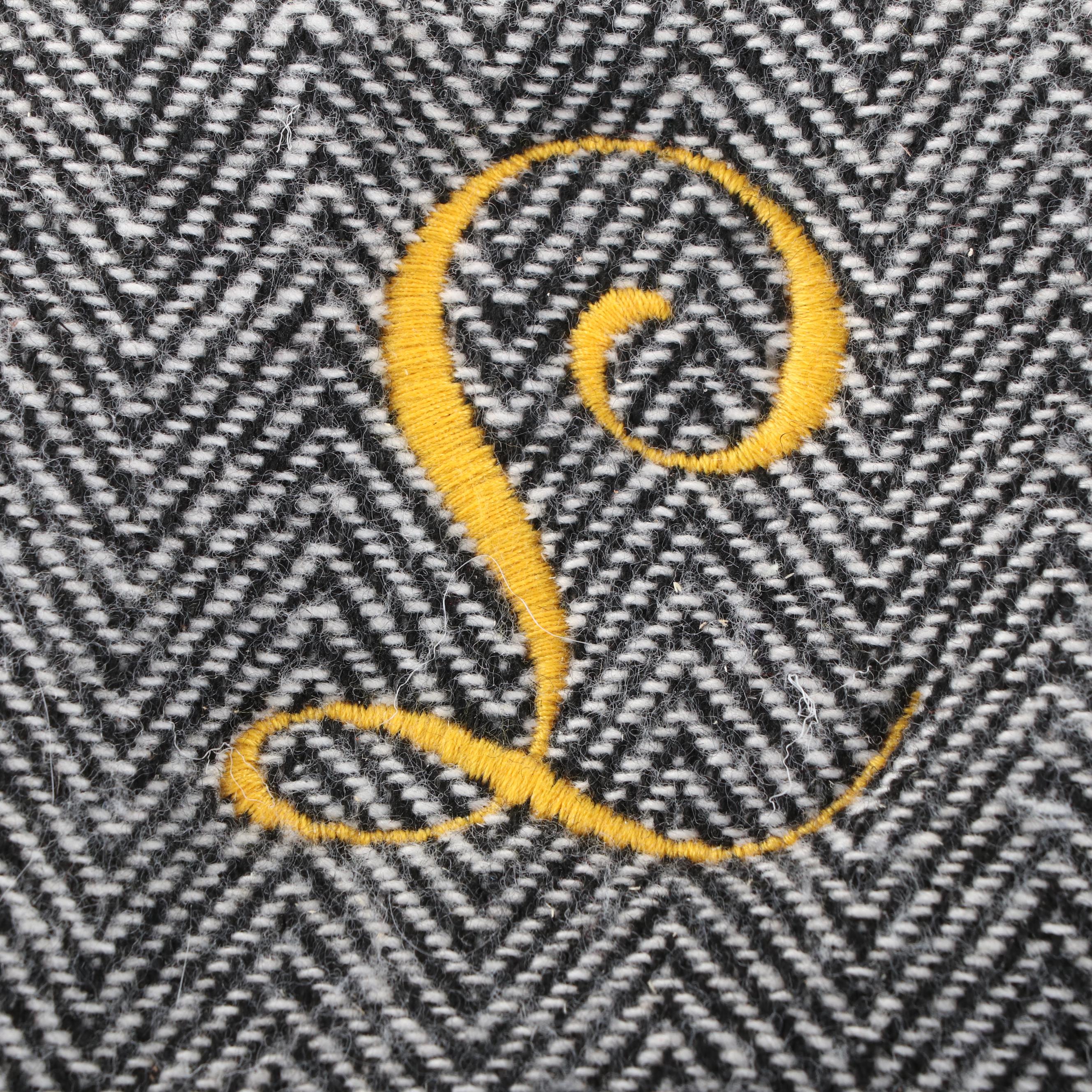 Mark & Graham Herringbone Duffel Bag and Toiletry Bag with Personalized Monogram