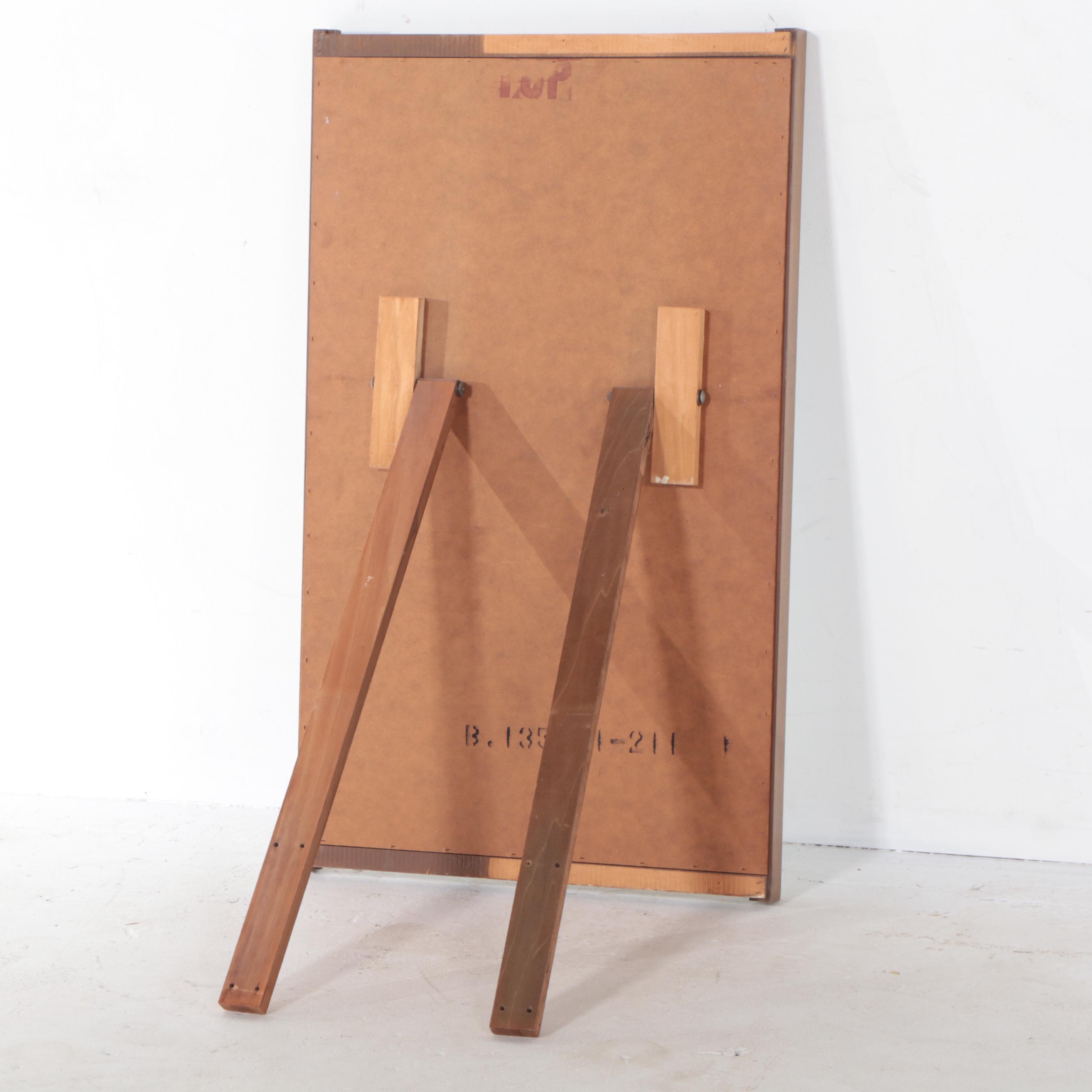 Bassett "Gala" Mid Century Modern Mahogany Six-Drawer Dresser and Nightstand