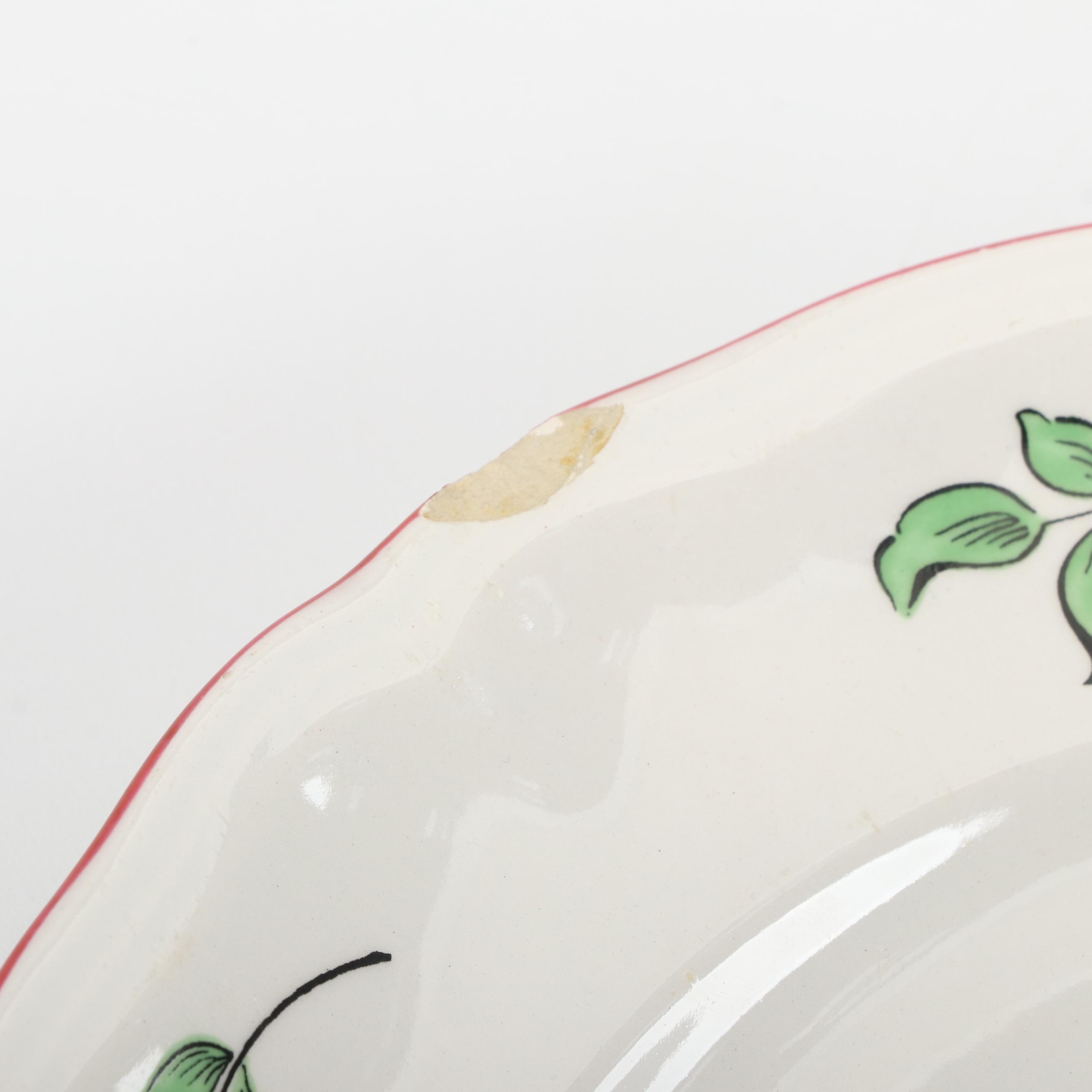 Lunéville "Old Strasbourg" Ceramic Dinnerware, Late 19th to Early 20th Century