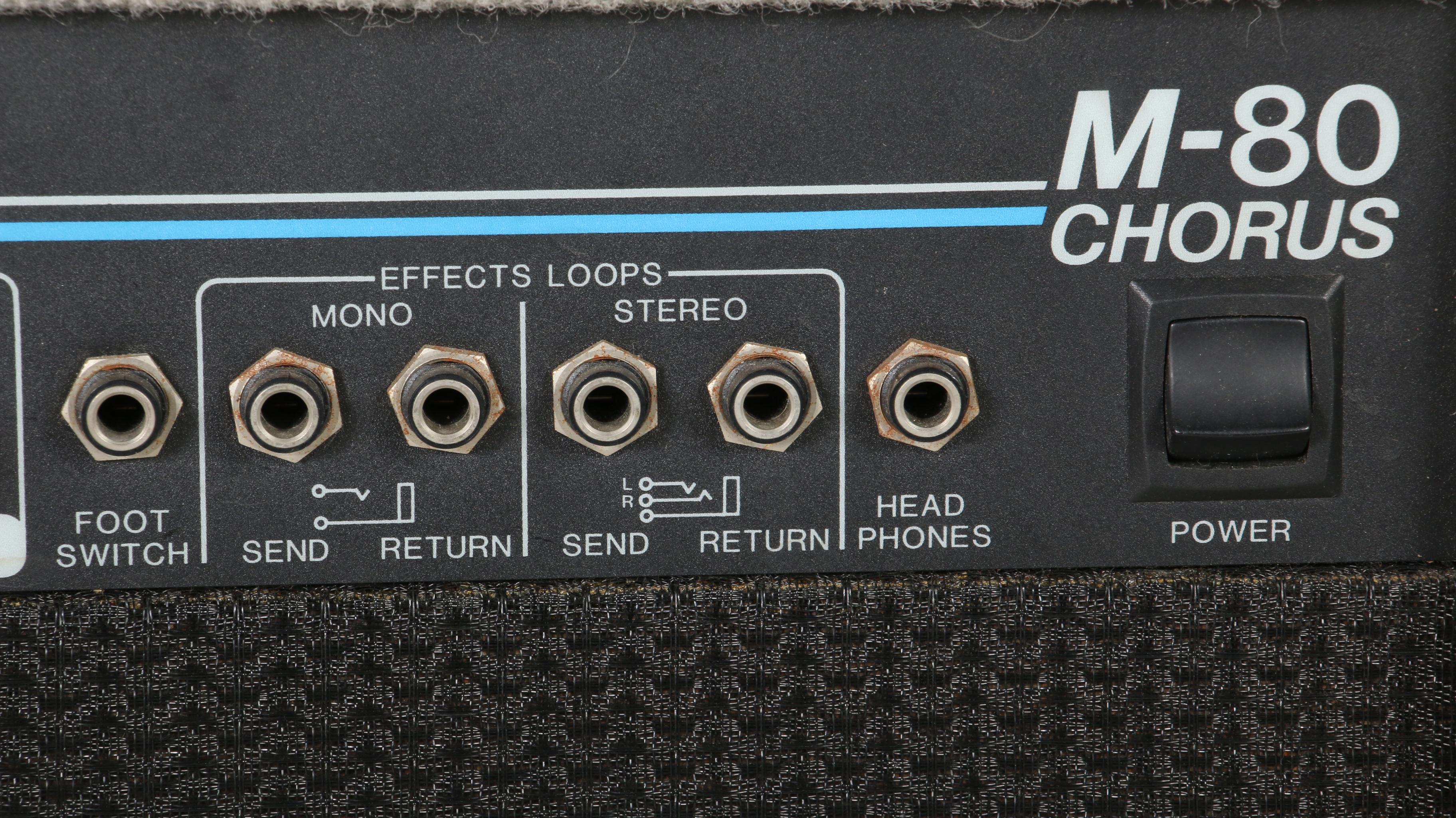 Fender M-80 Chorus Solid State Guitar Amplifier