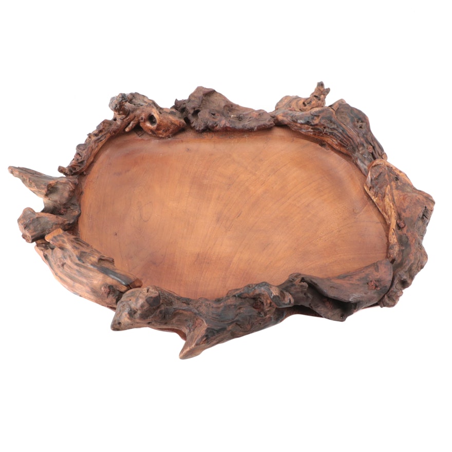Tozai Home Contemporary Wood Serving Platter