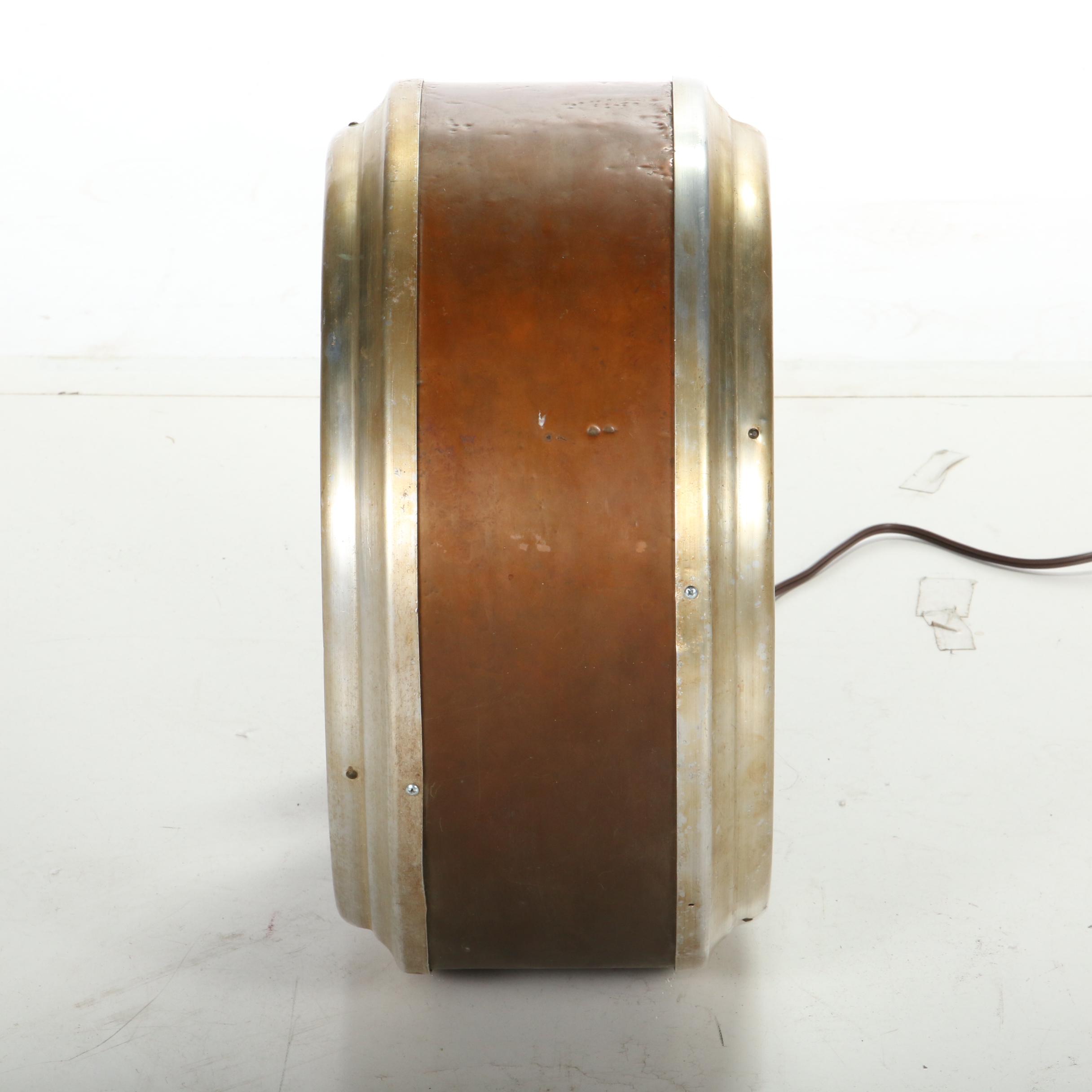 E. Howard Double Sided Electric Wall Clock, Early to Mid 20th Century