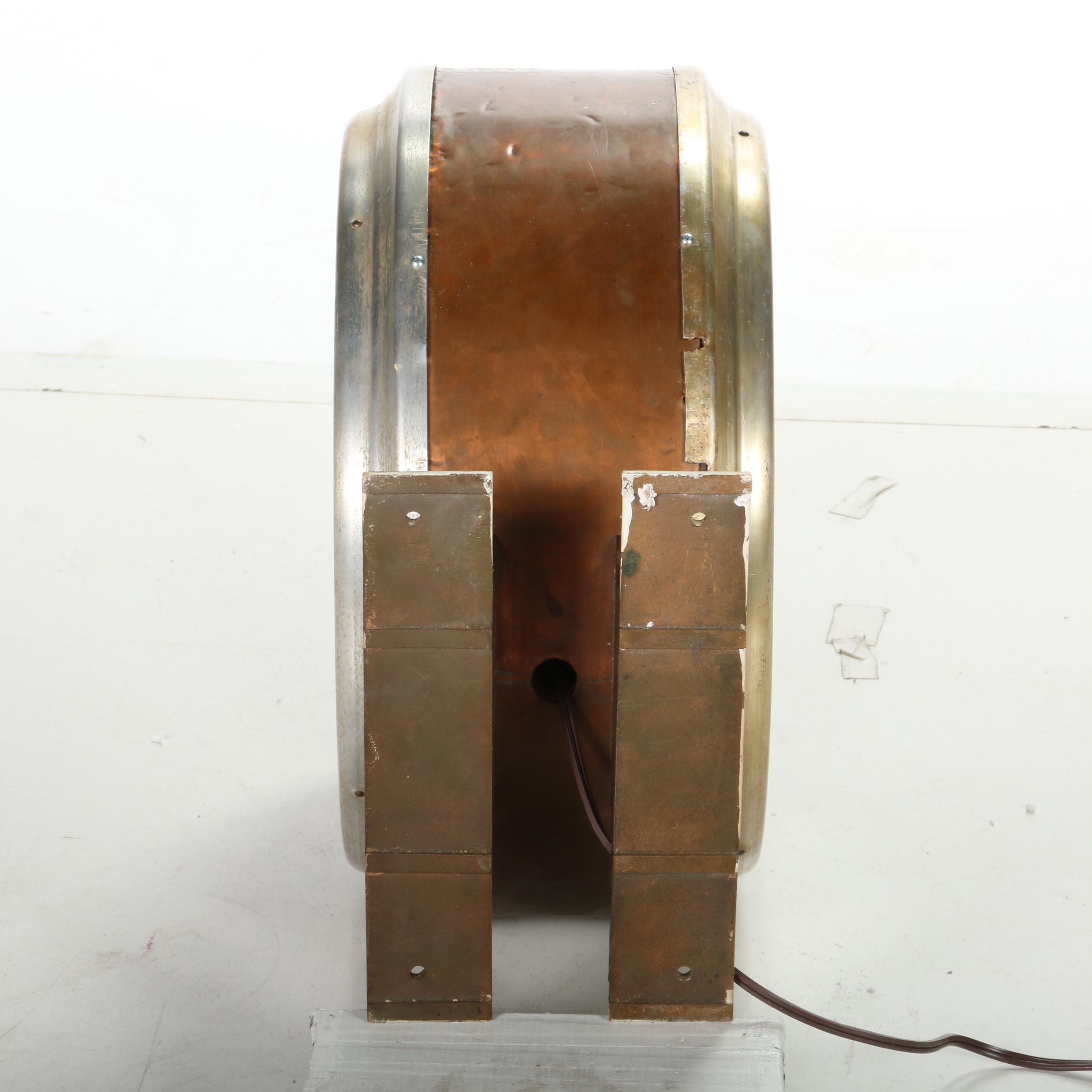 E. Howard Double Sided Electric Wall Clock, Early to Mid 20th Century