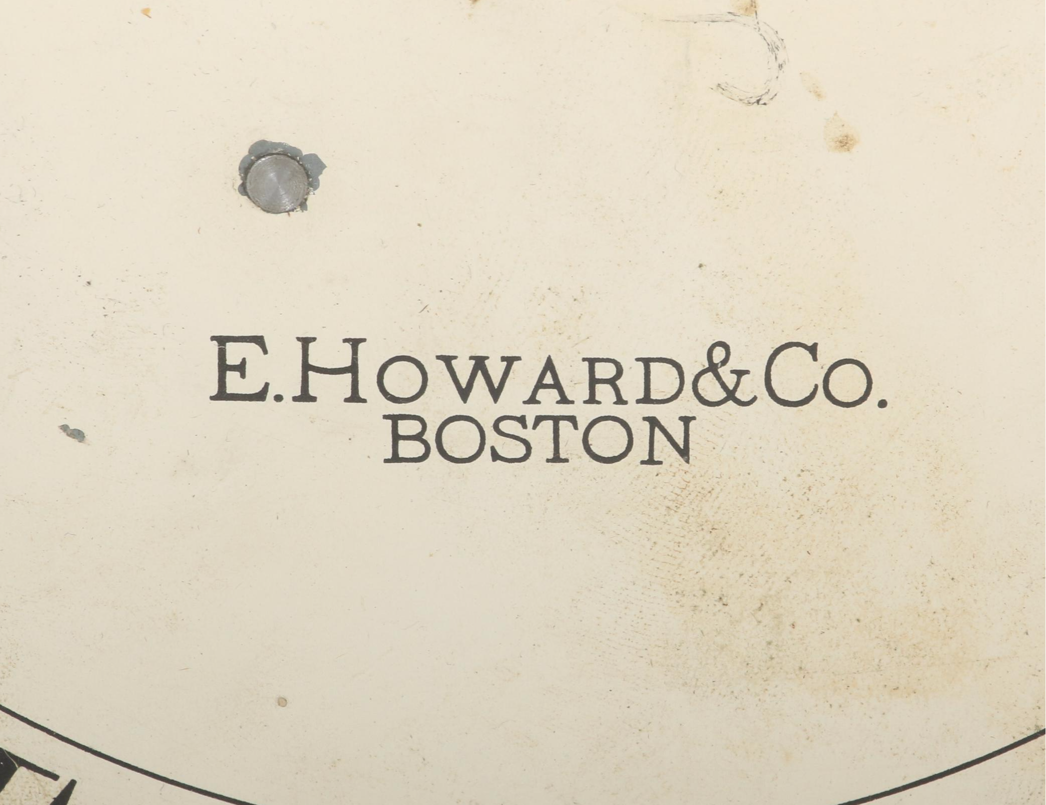 E. Howard Double Sided Electric Wall Clock, Early to Mid 20th Century