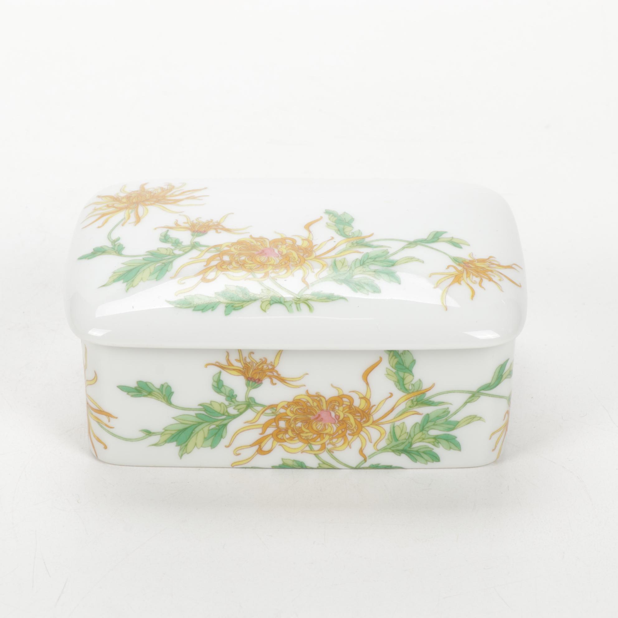 Tiffany & Co., Haviland and Georges Boyer Porcelain Limoges Boxes