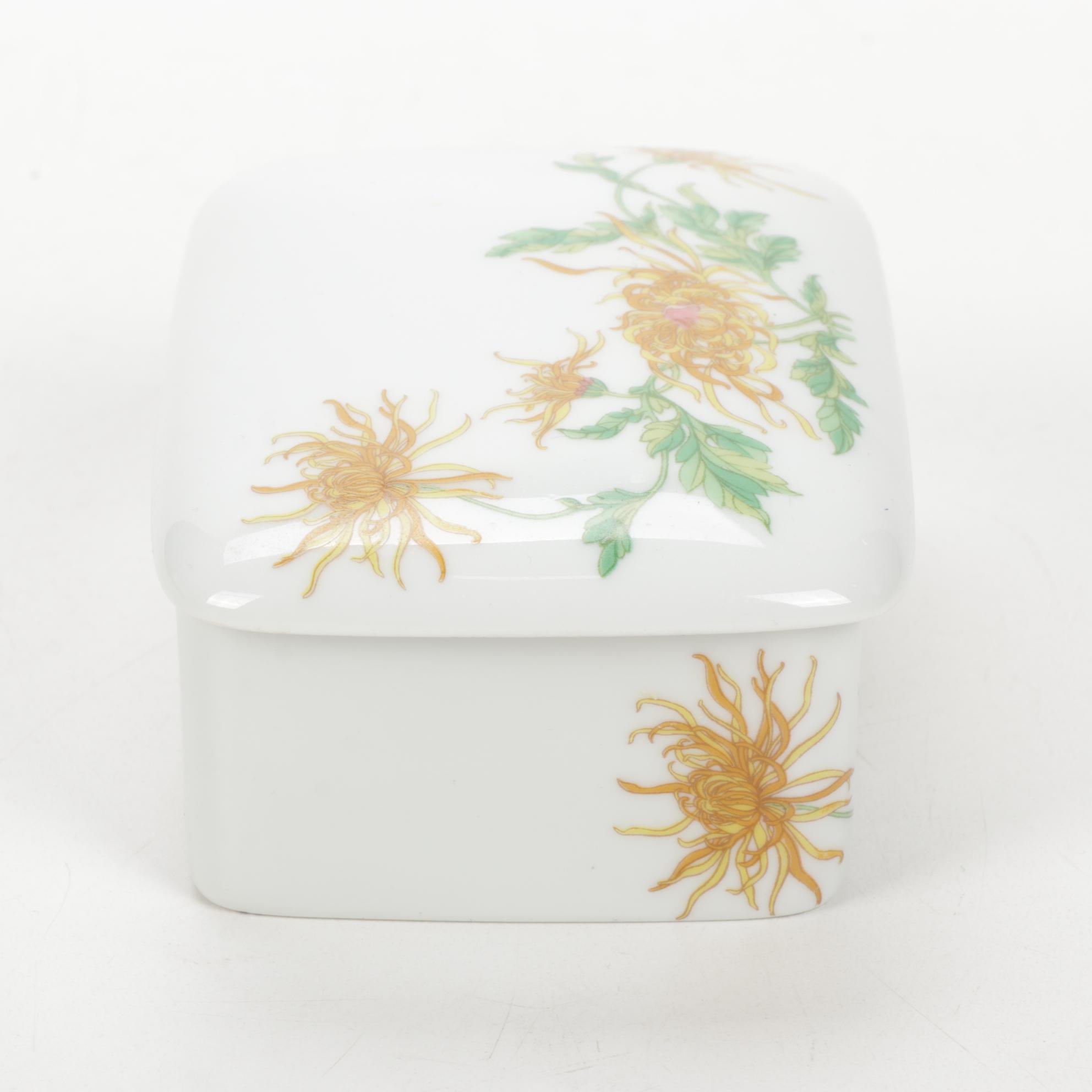 Tiffany & Co., Haviland and Georges Boyer Porcelain Limoges Boxes