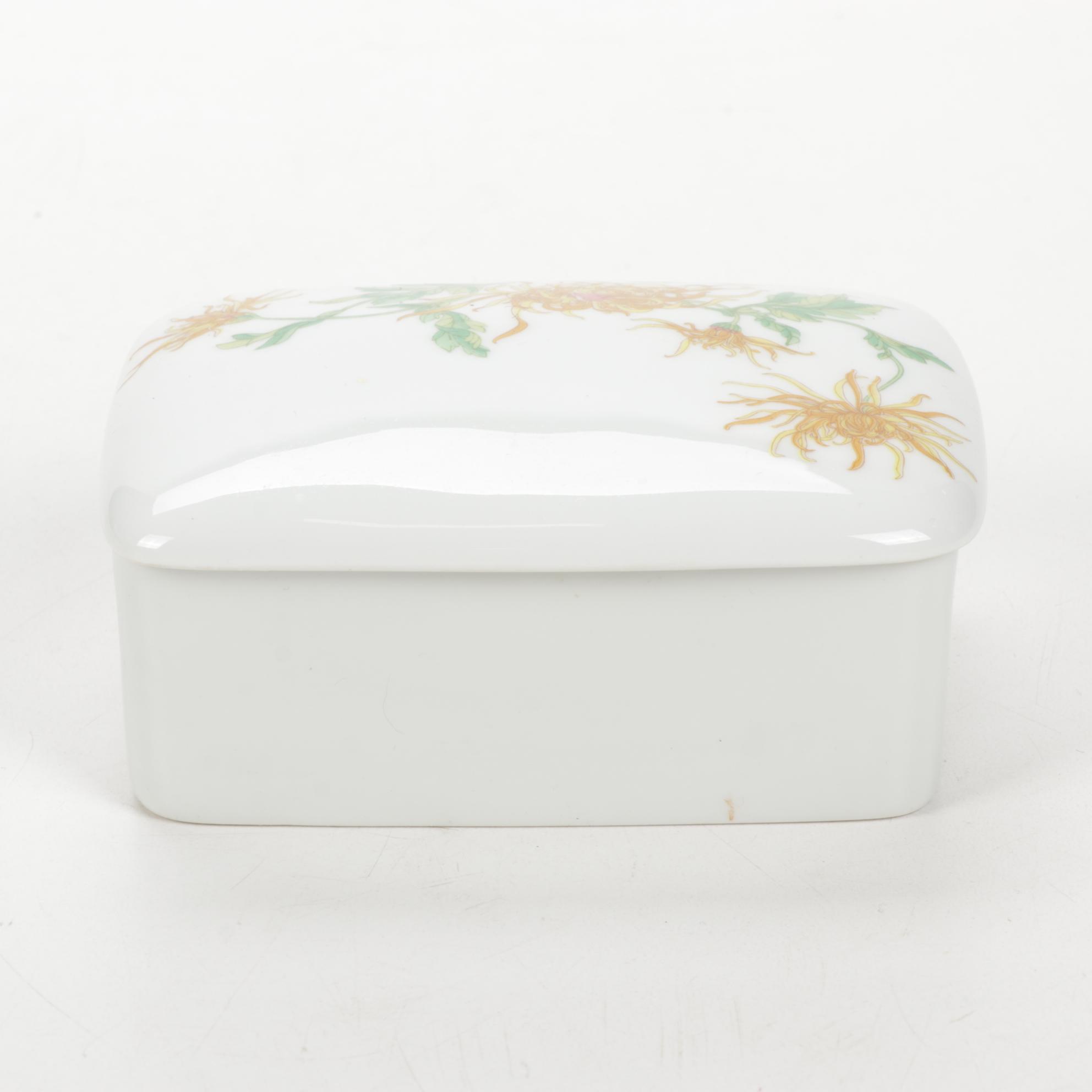 Tiffany & Co., Haviland and Georges Boyer Porcelain Limoges Boxes