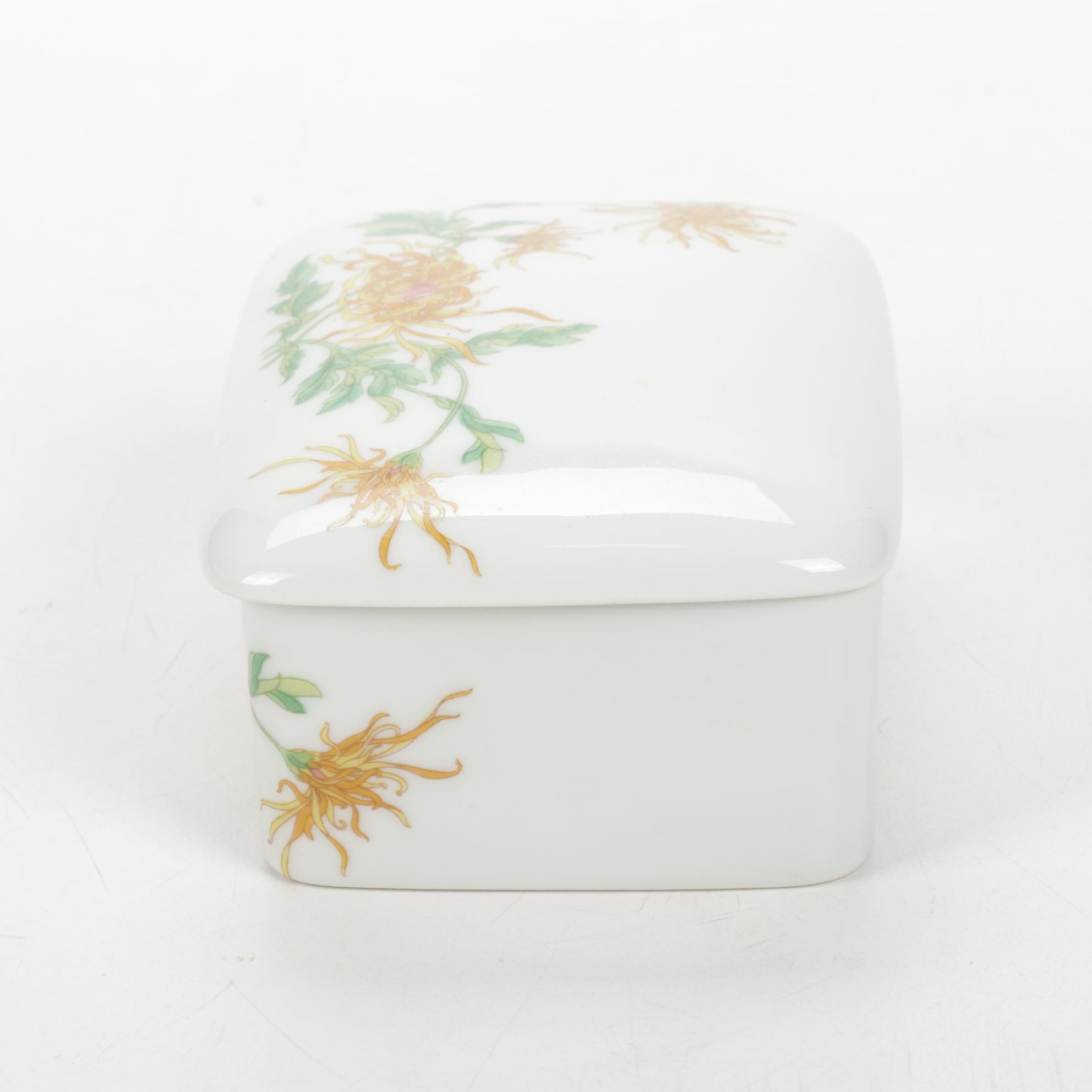 Tiffany & Co., Haviland and Georges Boyer Porcelain Limoges Boxes