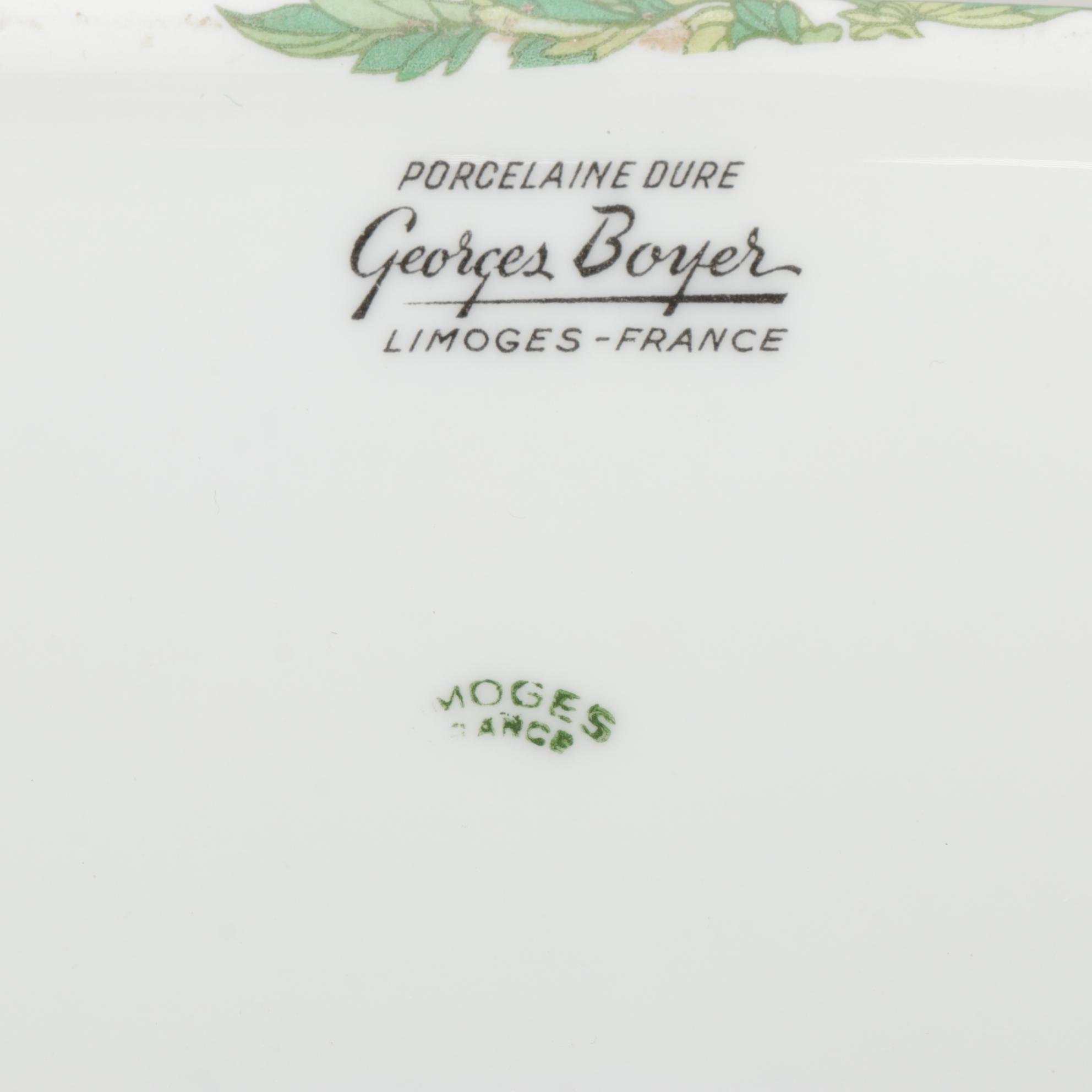 Tiffany & Co., Haviland and Georges Boyer Porcelain Limoges Boxes