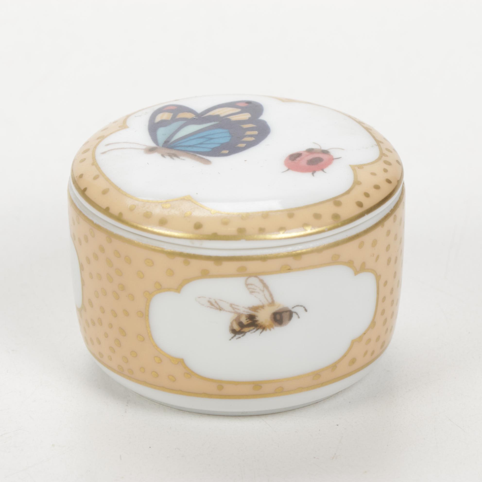 Tiffany & Co., Haviland and Georges Boyer Porcelain Limoges Boxes