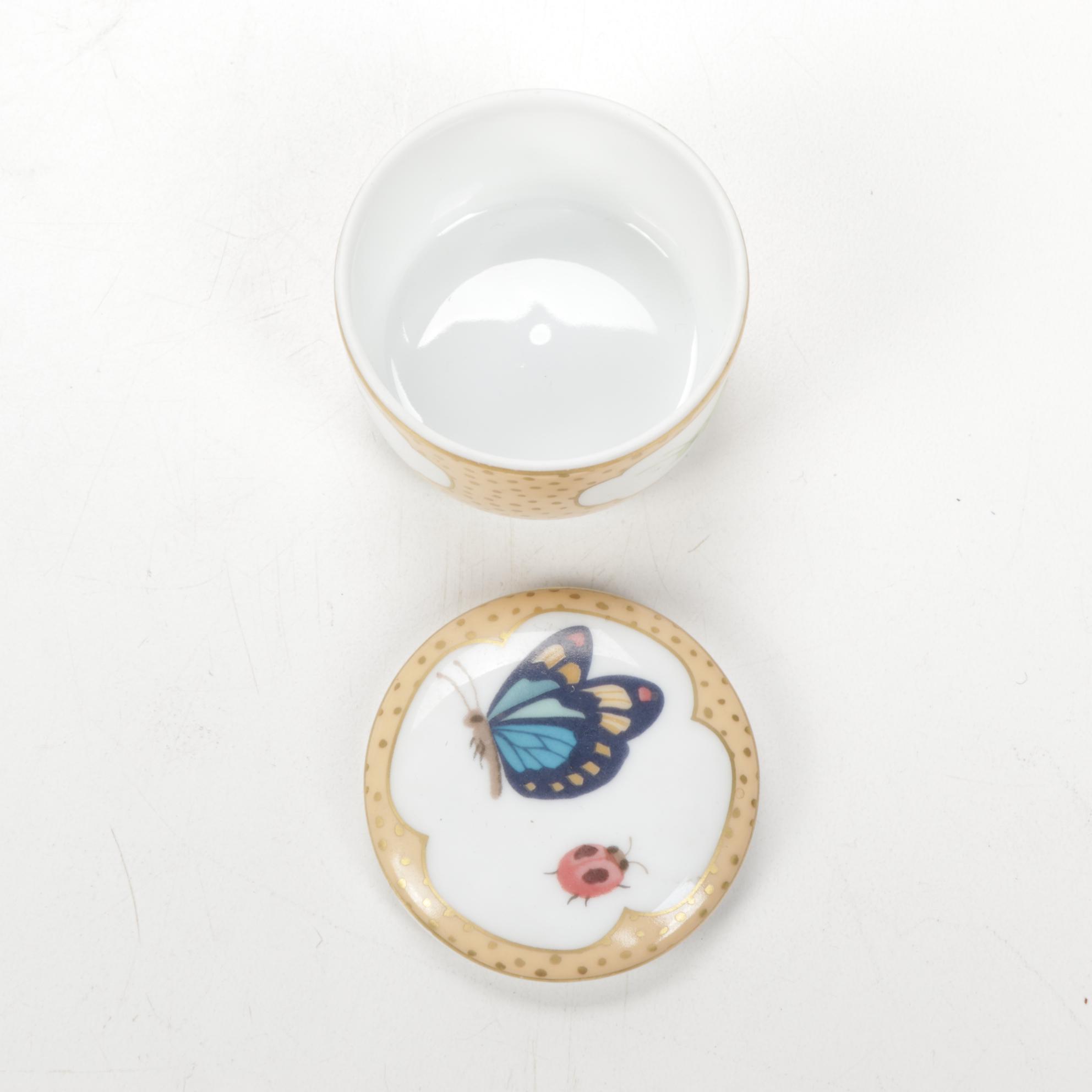 Tiffany & Co., Haviland and Georges Boyer Porcelain Limoges Boxes