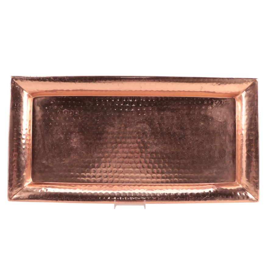 Hammered Copper Tray