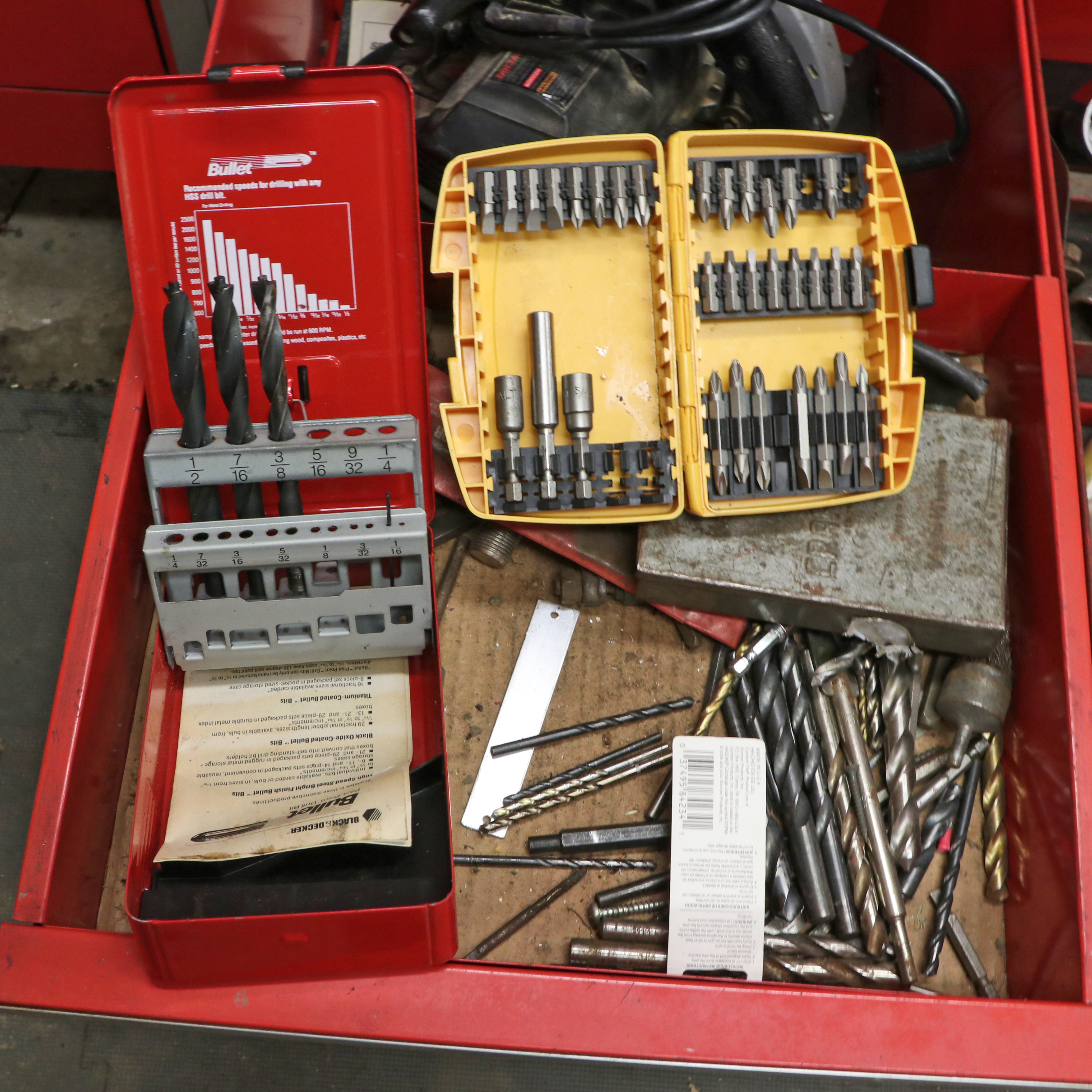 Snap-on 15-Drawer Tool Chest on Casters with Craftsman Wrenches and Other Tools