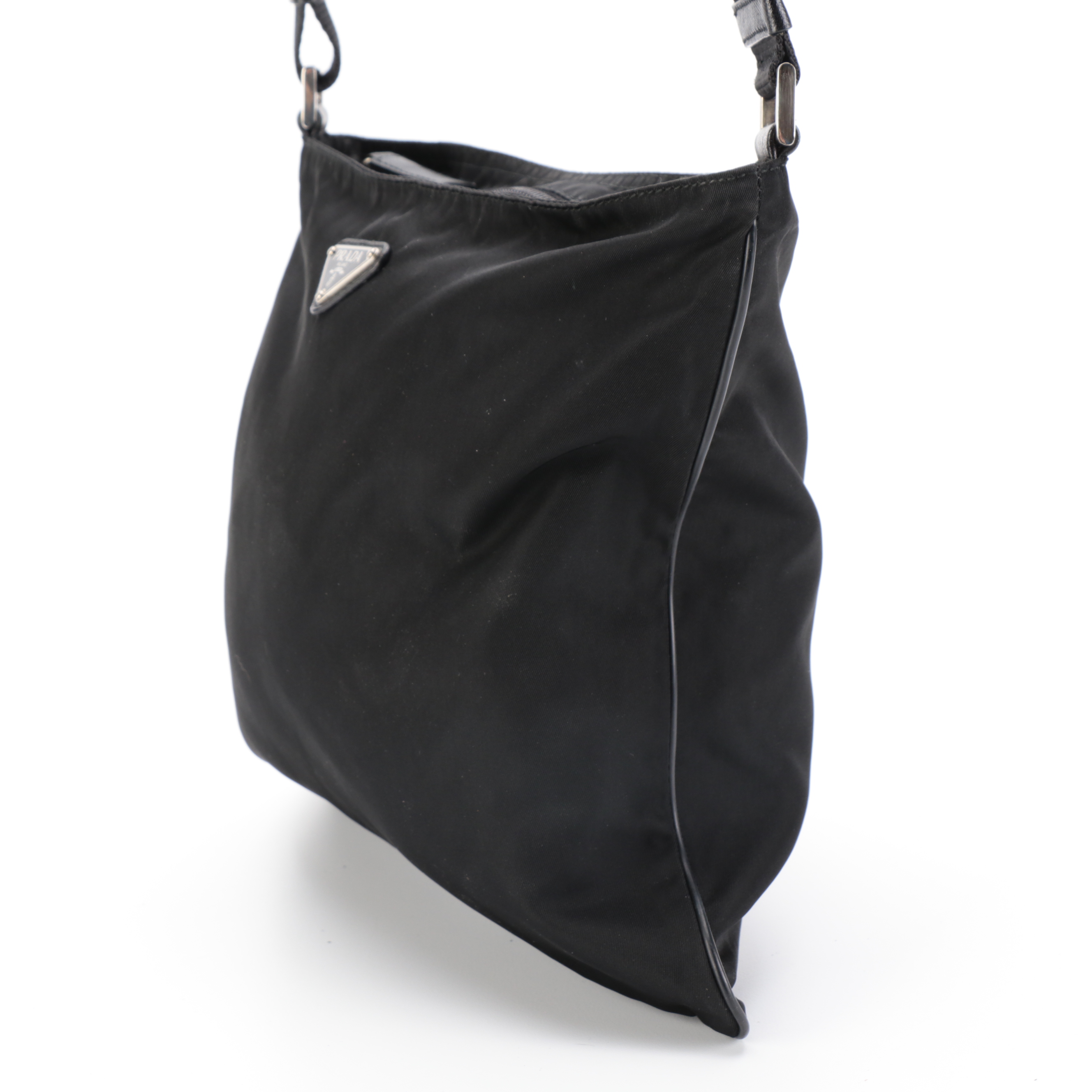 Prada Black Nylon Shoulder Bag