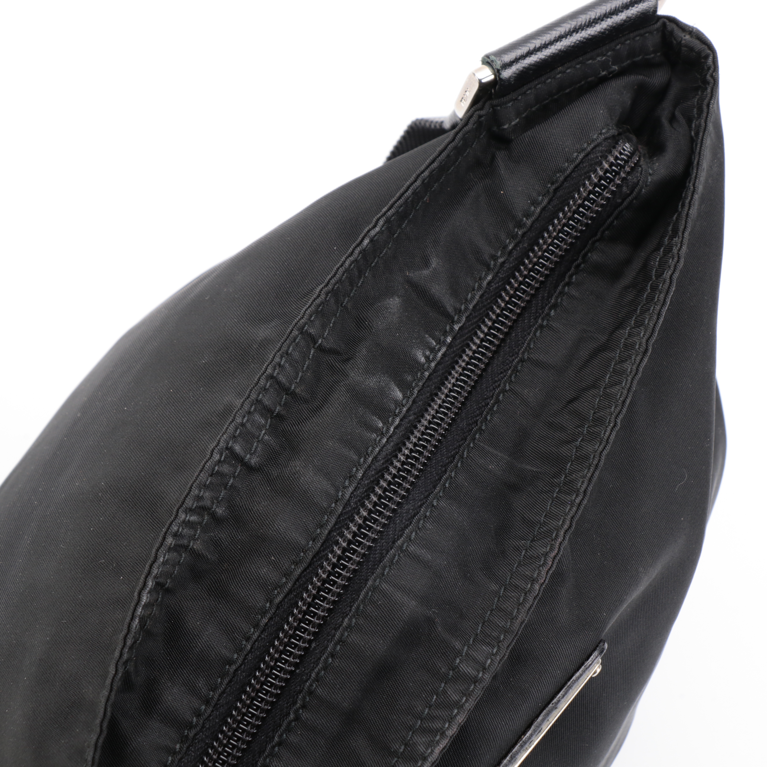 Prada Black Nylon Shoulder Bag