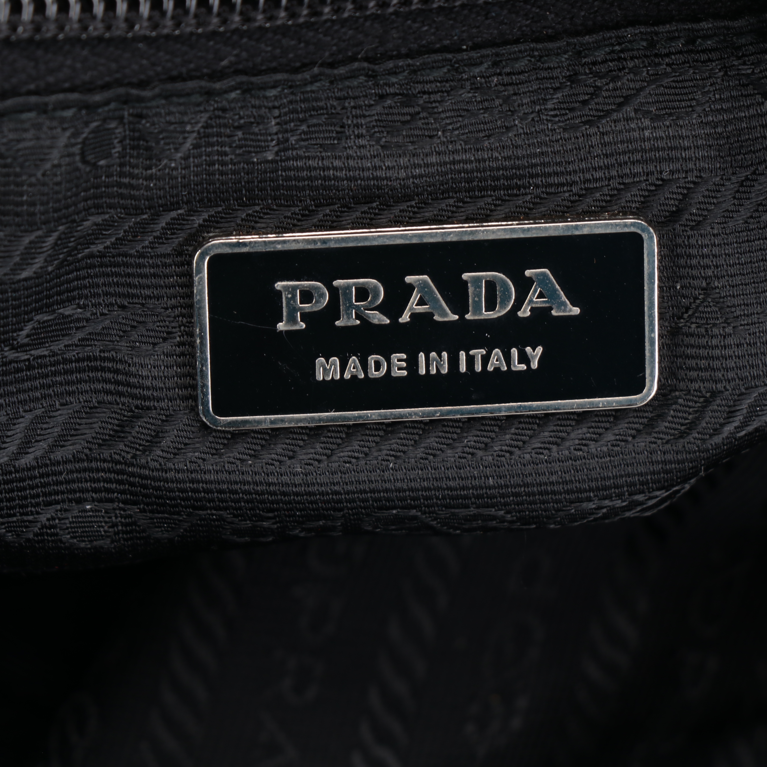 Prada Black Nylon Shoulder Bag
