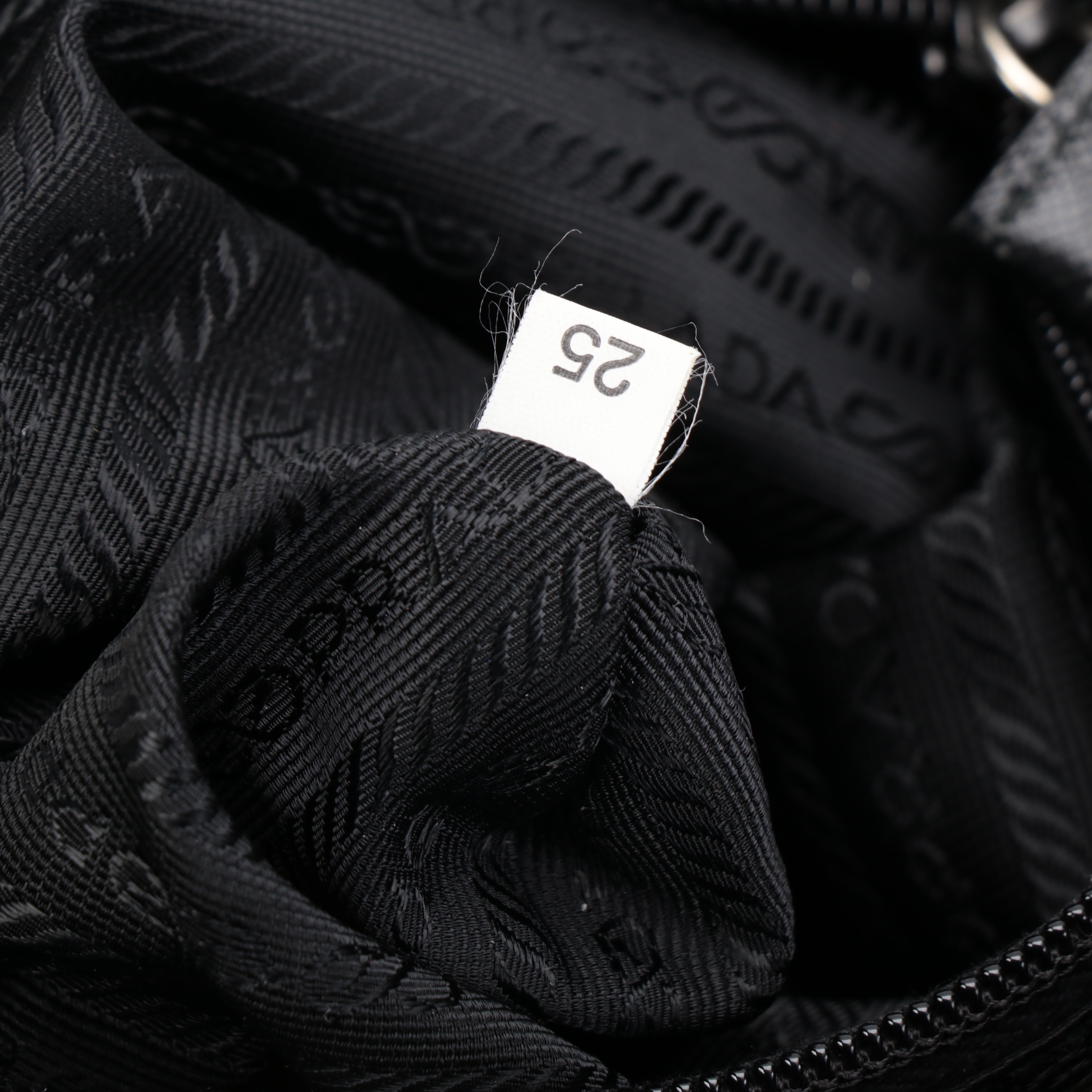 Prada Black Nylon Shoulder Bag