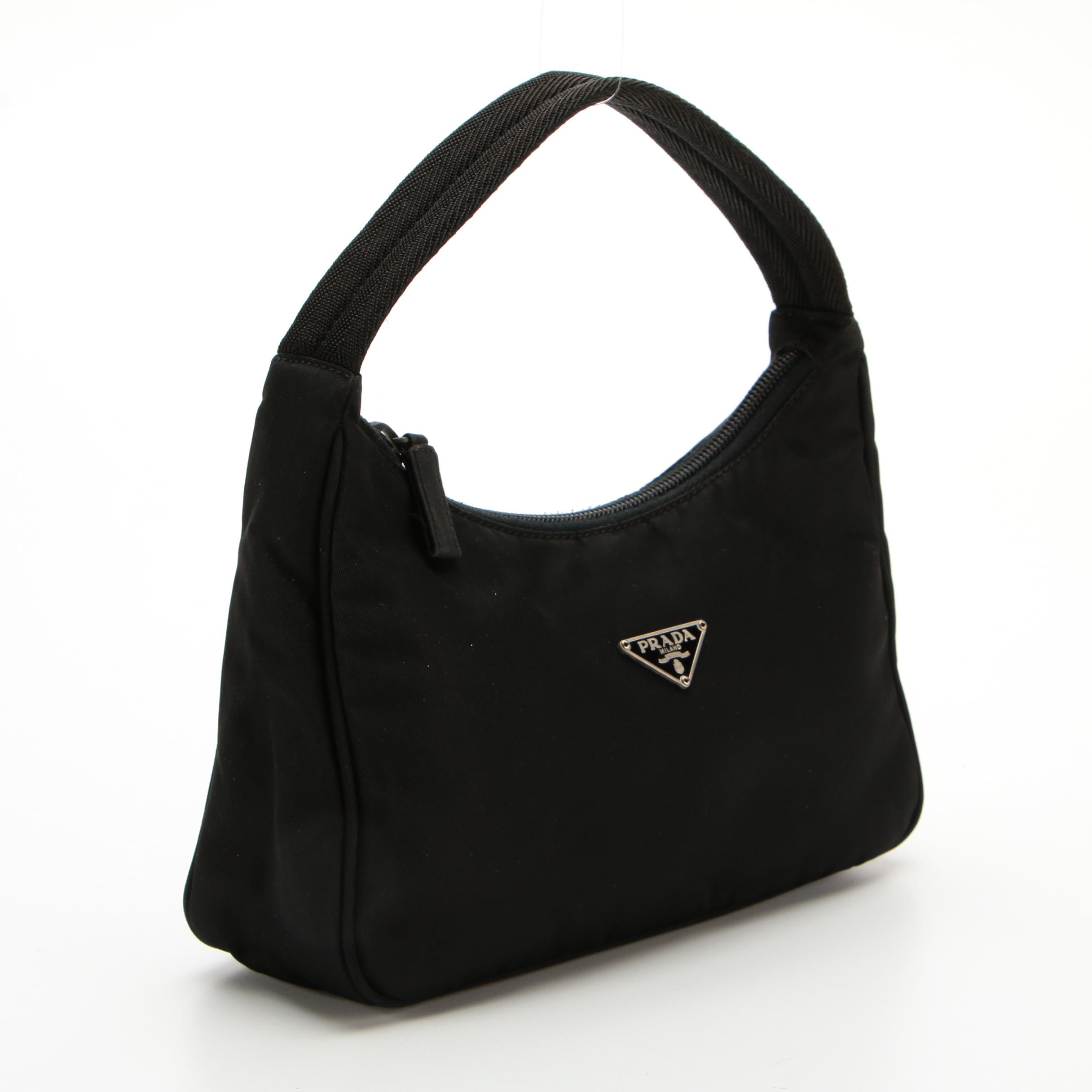 Prada Handbag in Black Tessuto Nylon