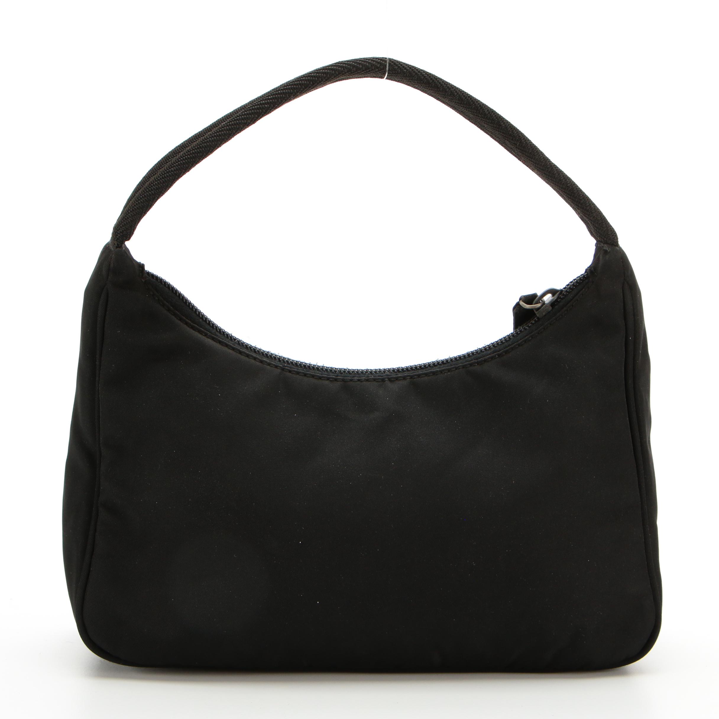 Prada Handbag in Black Tessuto Nylon