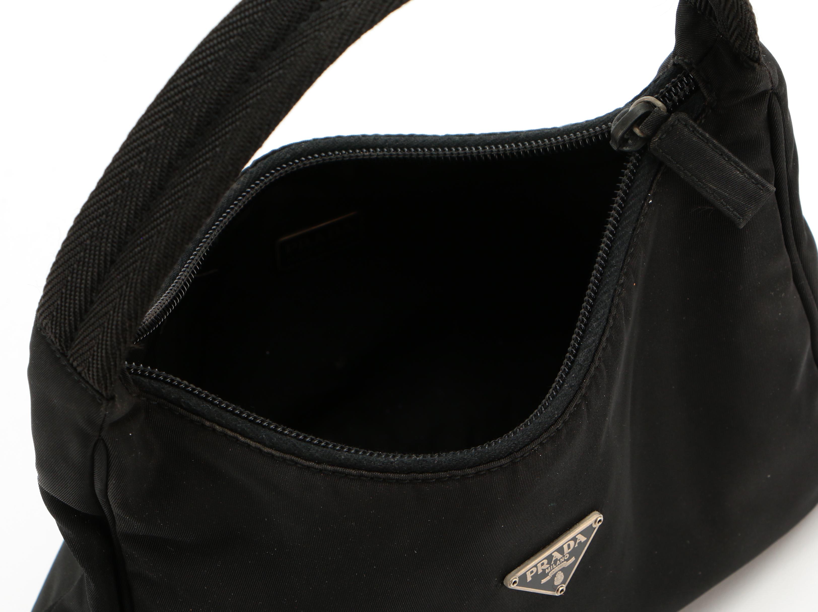 Prada Handbag in Black Tessuto Nylon