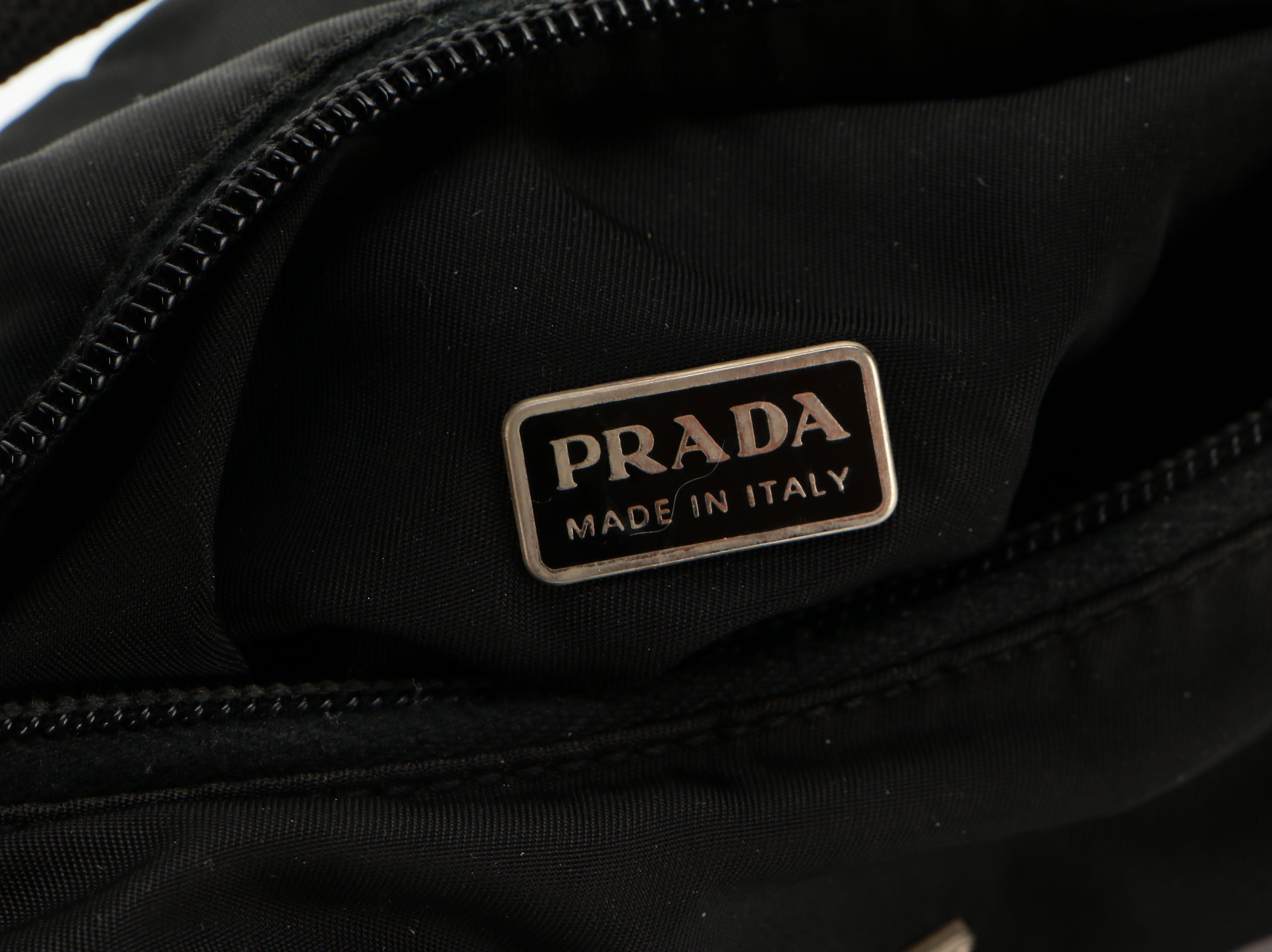 Prada Handbag in Black Tessuto Nylon