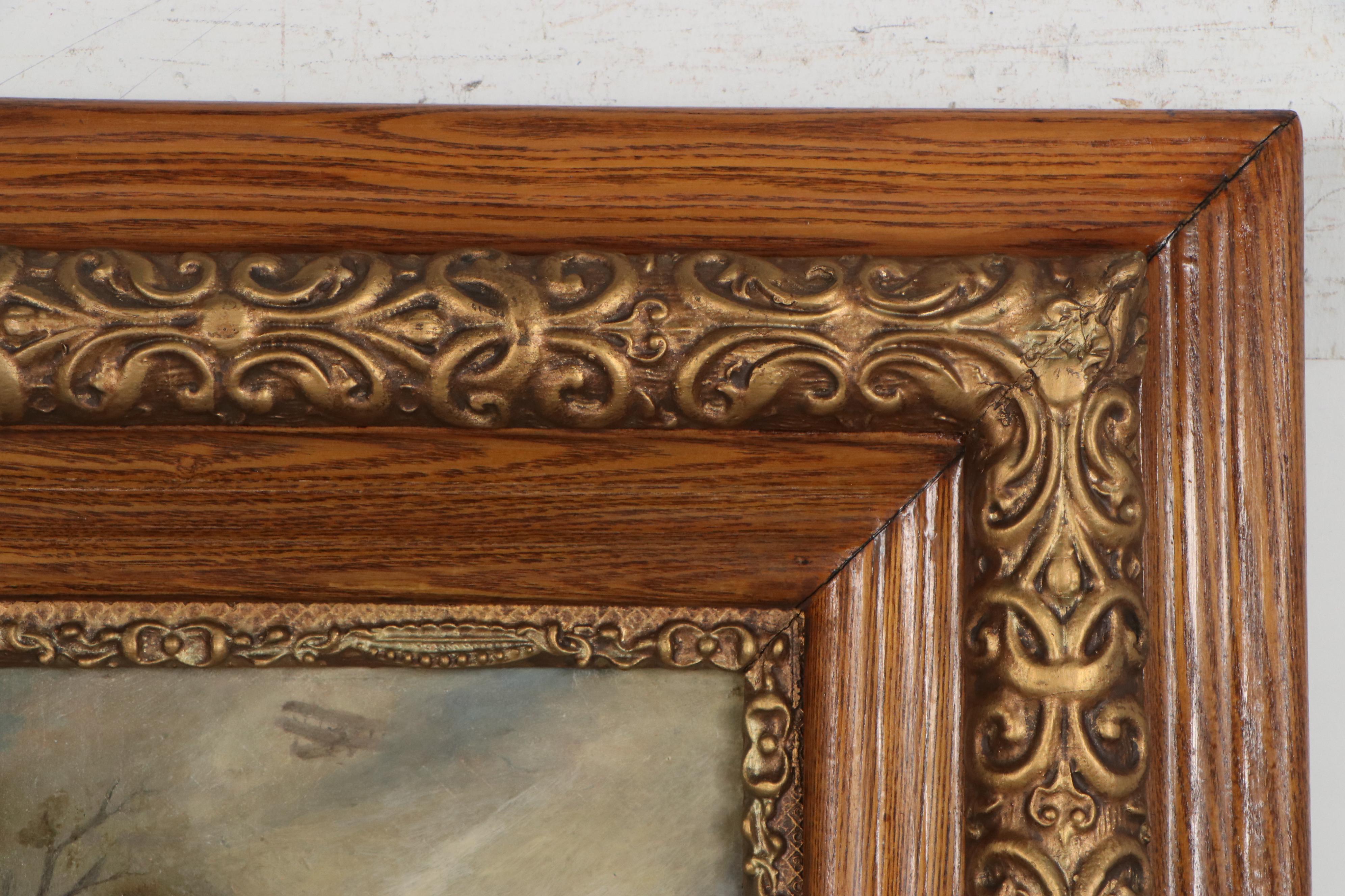 Harry Lyman Oil Painting "Reigh Count," 1928