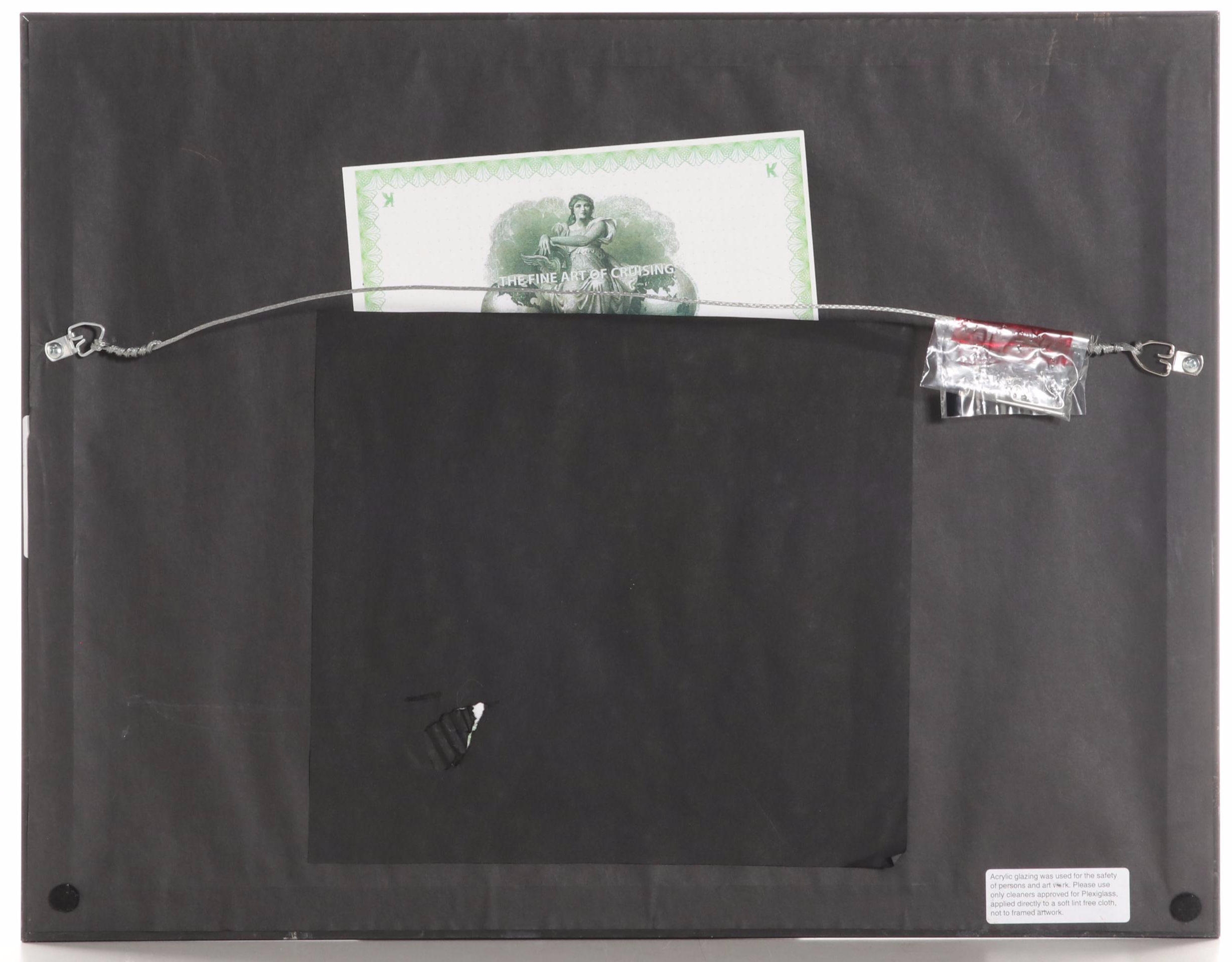 Disney "Dumbo" Sericel of Dumbo and Timothy Q. Mouse, Circa 1985