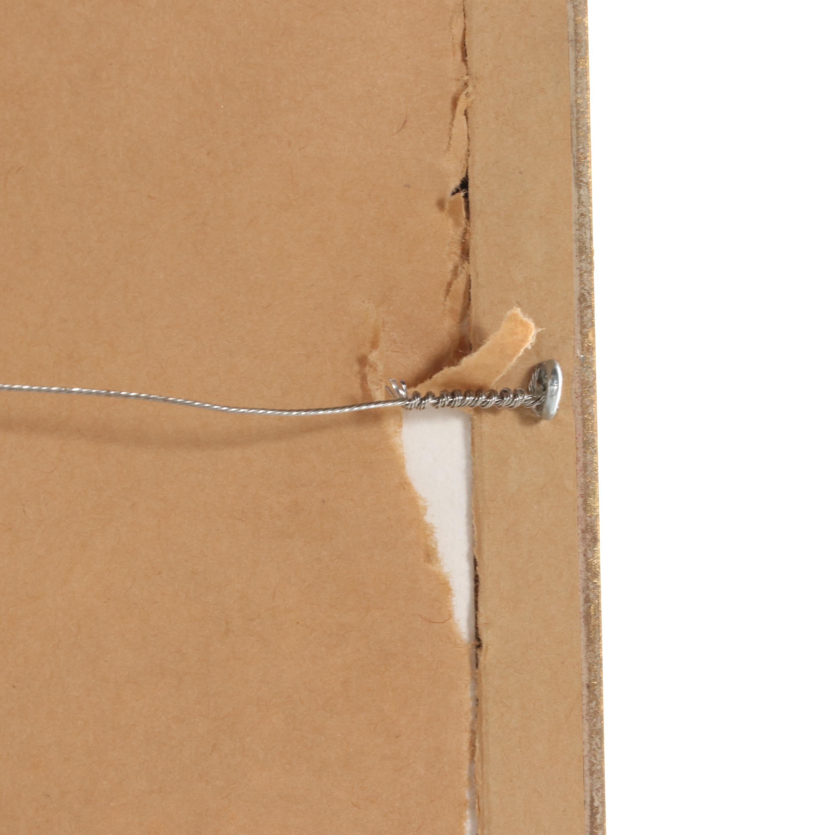 Eastern European Spring Landscape Acrylic Painting, 2006