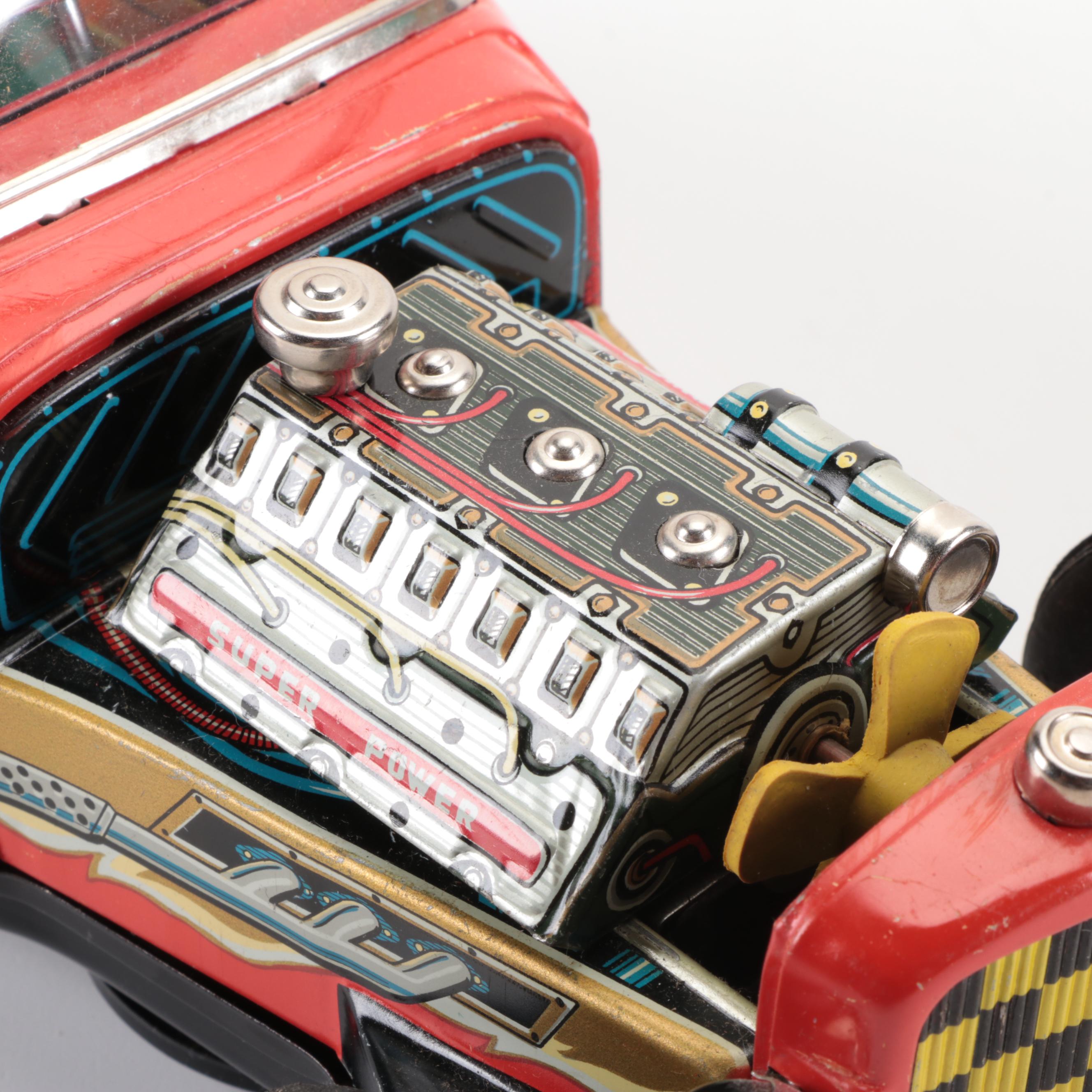 Hot Rod Mystery Action Dragster Cars, Vintage