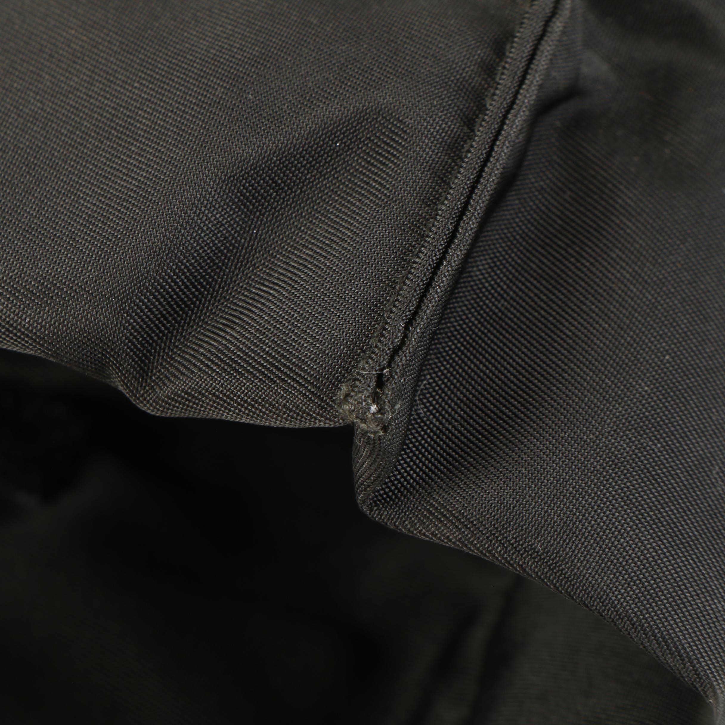 Prada Tote Bag in Black Tessuto Nylon with Hard Composite Handles