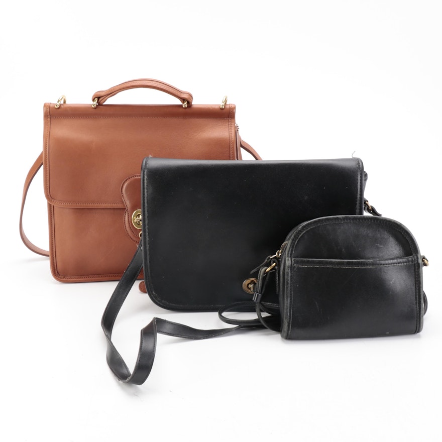 Coach Shoulder and Cross Body Bags in Leather