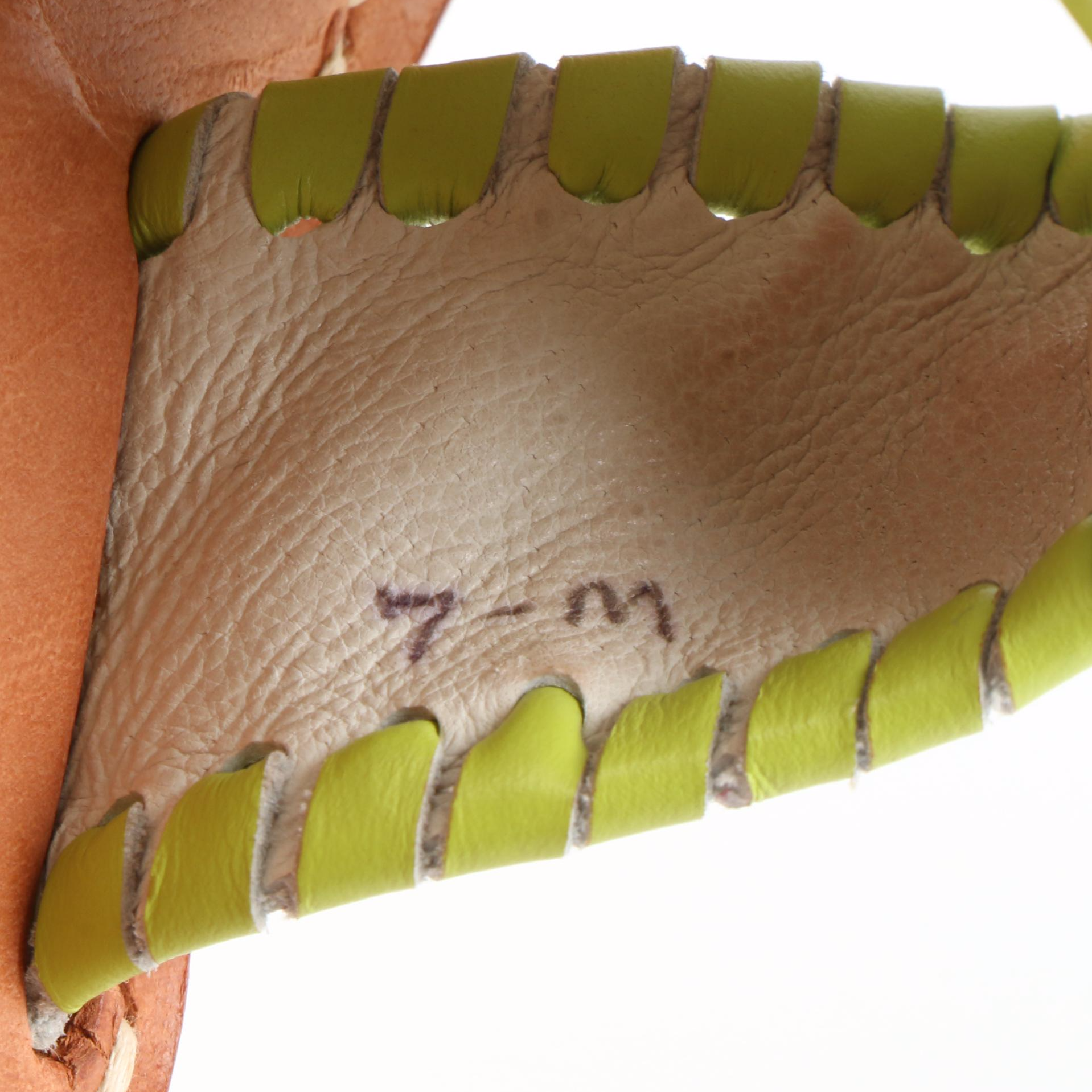 Tory Burch Breely Sandals in Orange Patent Leather and Jack Rogers Sandals