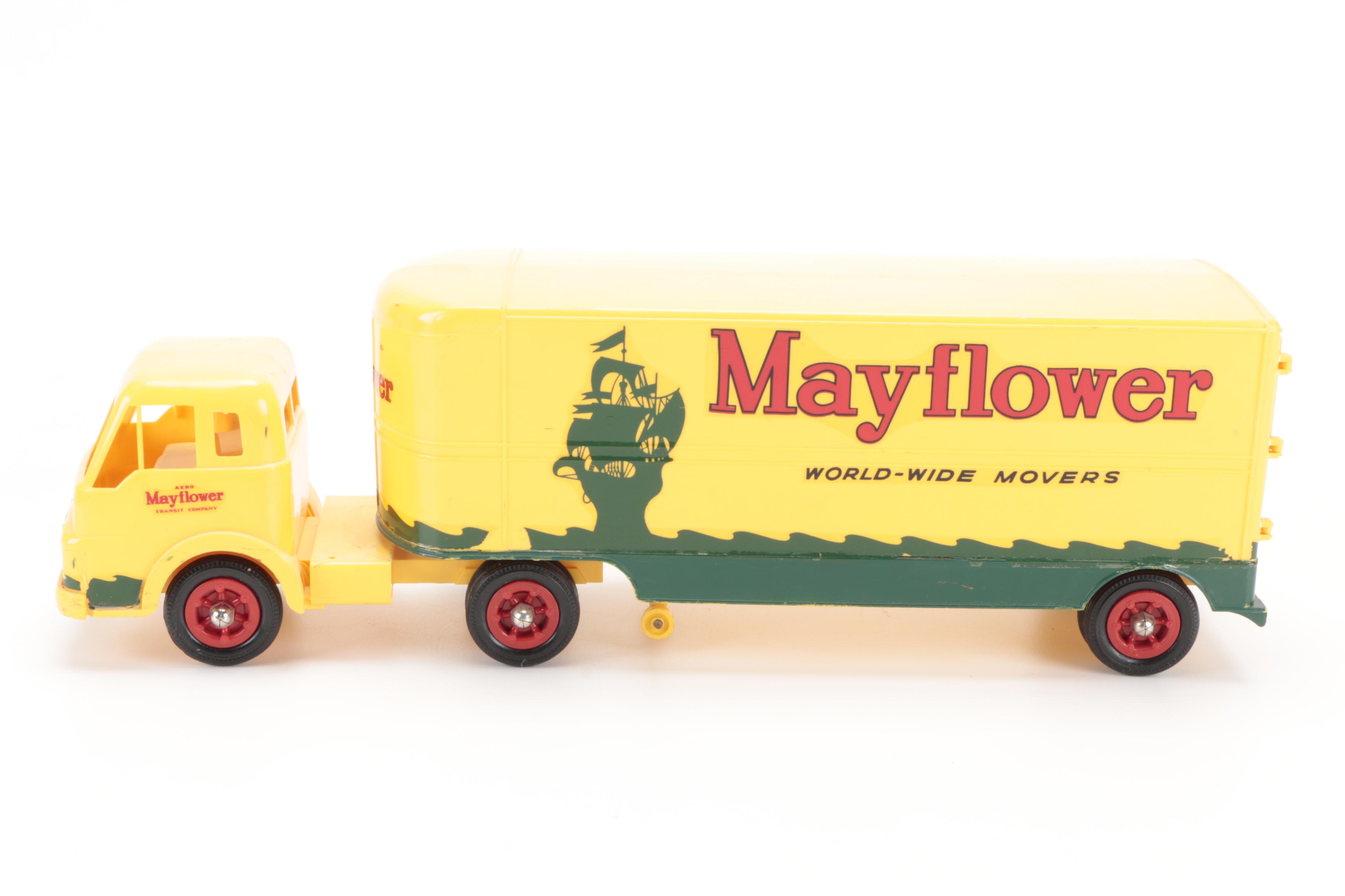 Mayflower "World-Wide Movers" and "Transit Company" Toy Trucks