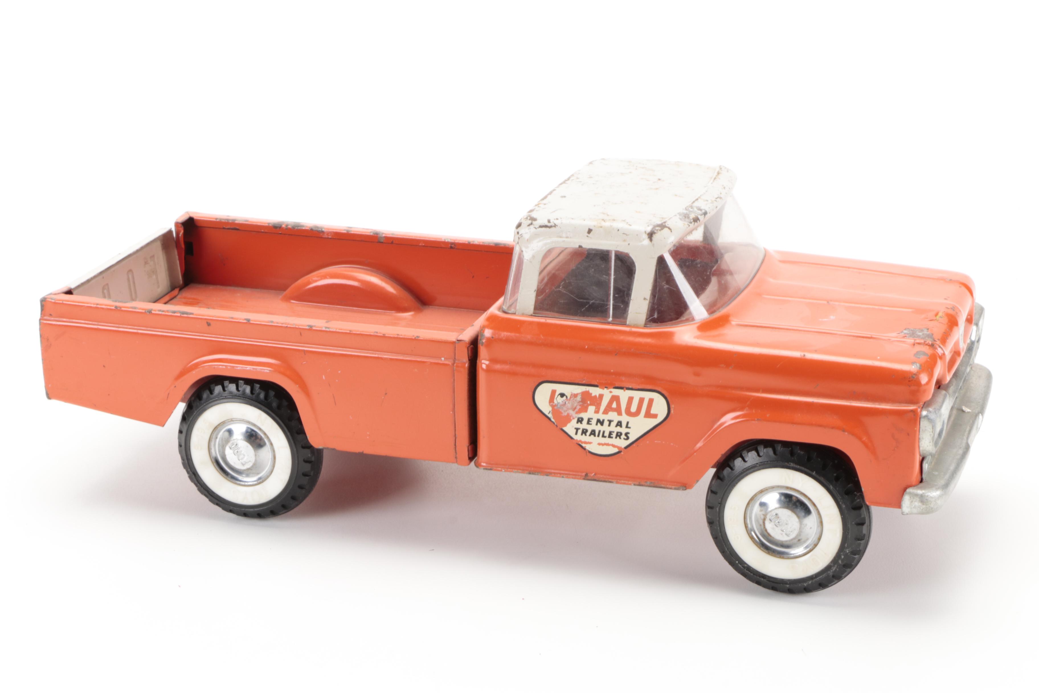 Nylint Toys Ford U-Haul Truck and Trailer Attachments, Mid-20th Century