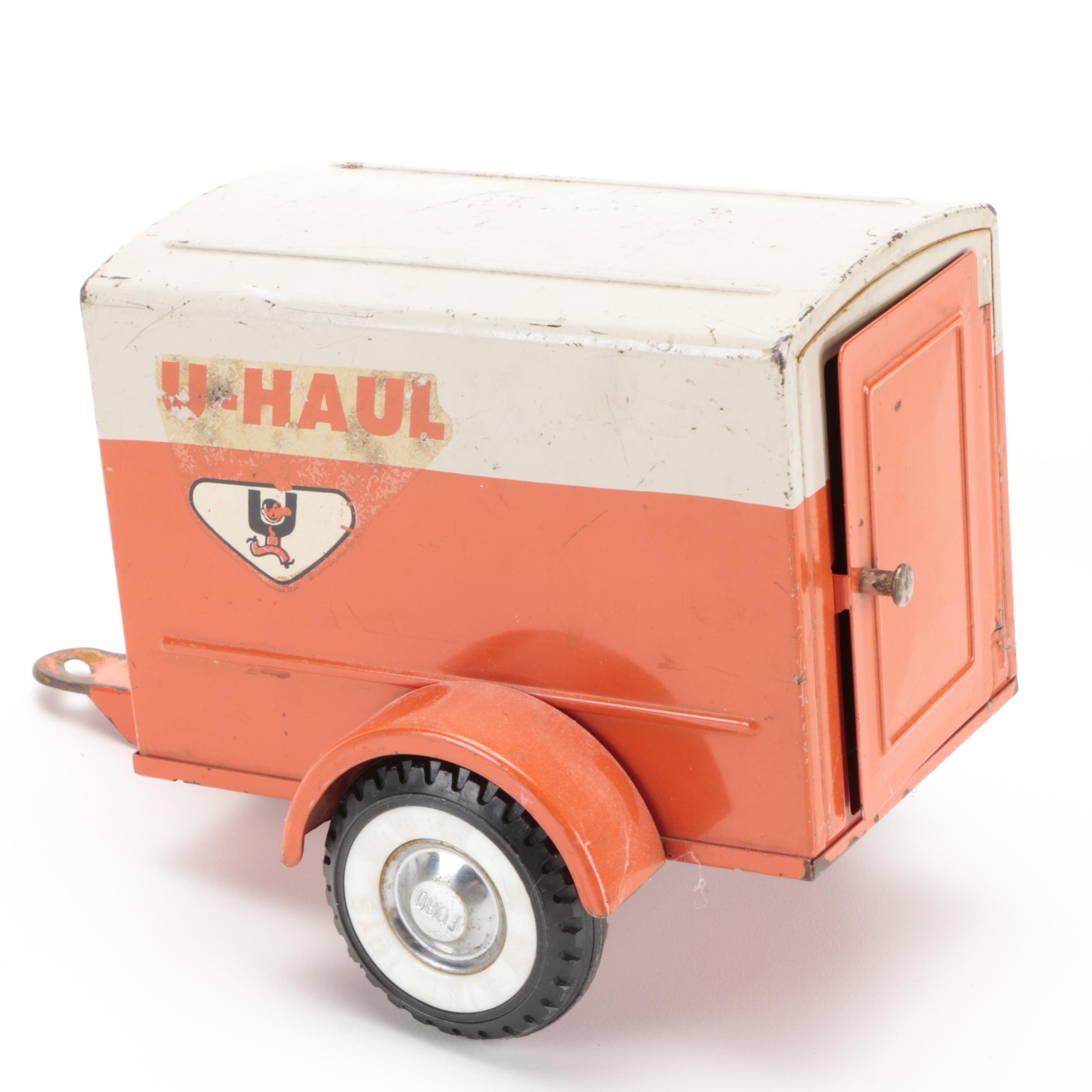 Nylint Toys Ford U-Haul Truck and Trailer Attachments, Mid-20th Century