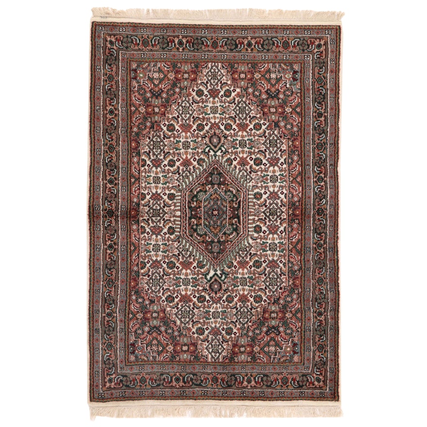 3'11 x 6'4 Hand-Knotted Persian Birjand Area Rug