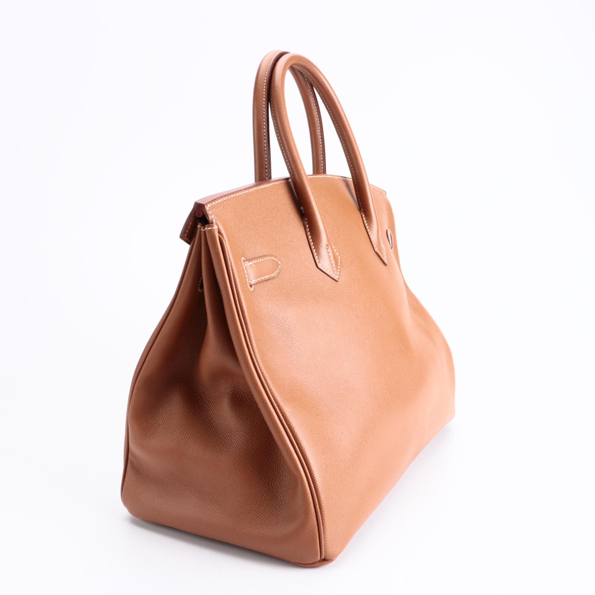 Hermès Birkin 35 Satchel in Gold Togo Leather and Gold Plated Hardware