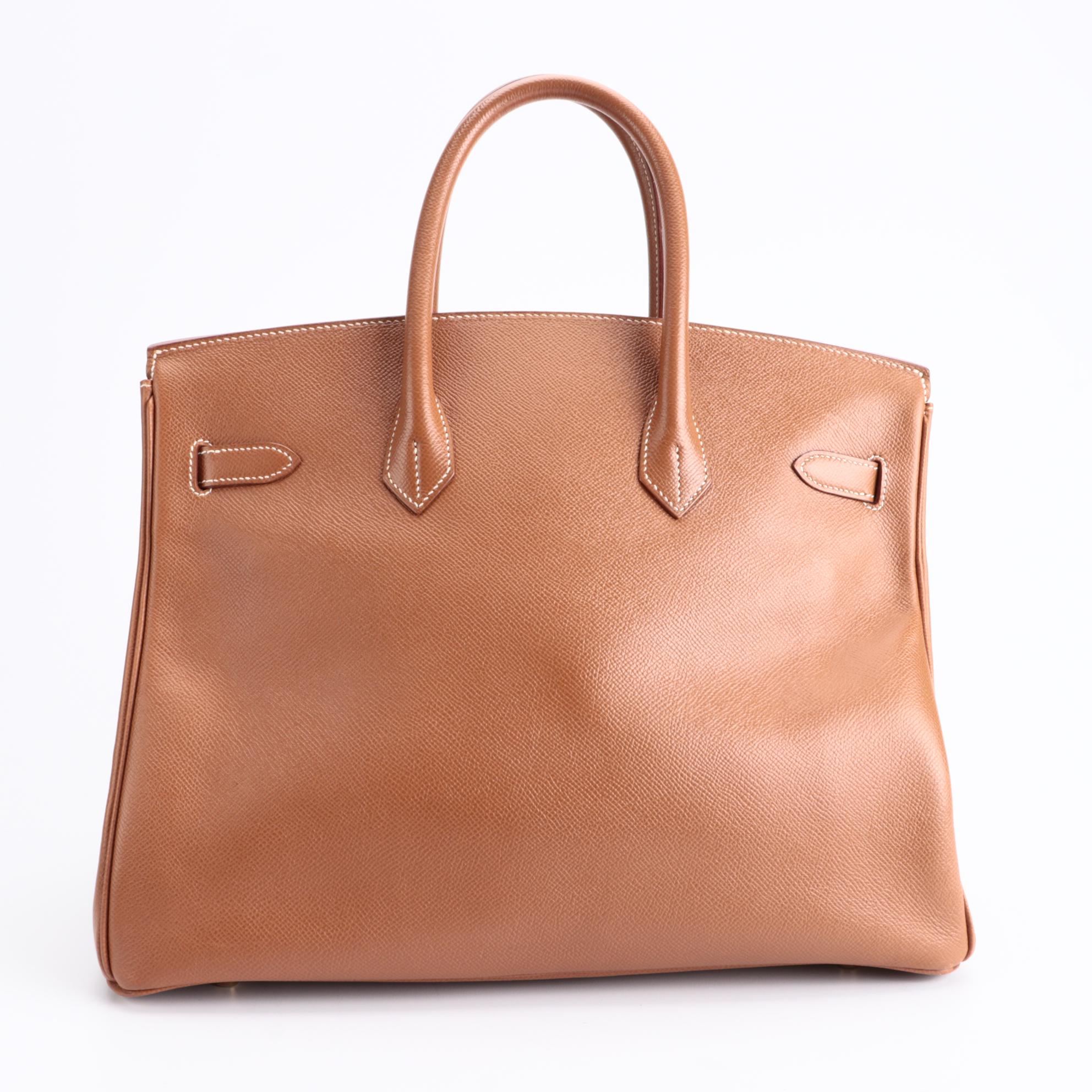 Hermès Birkin 35 Satchel in Gold Togo Leather and Gold Plated Hardware