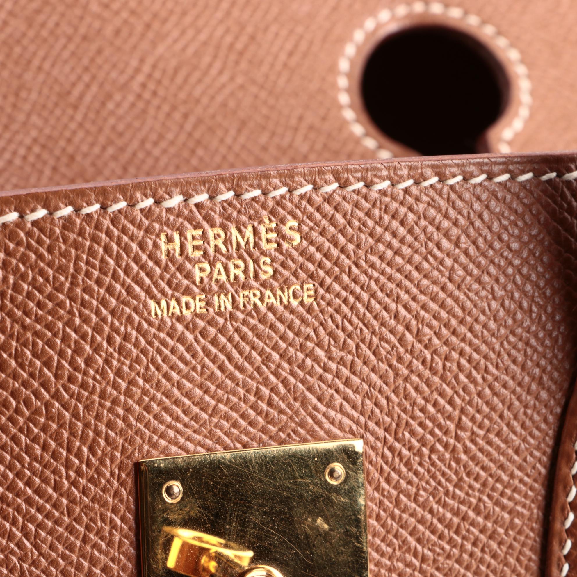 Hermès Birkin 35 Satchel in Gold Togo Leather and Gold Plated Hardware