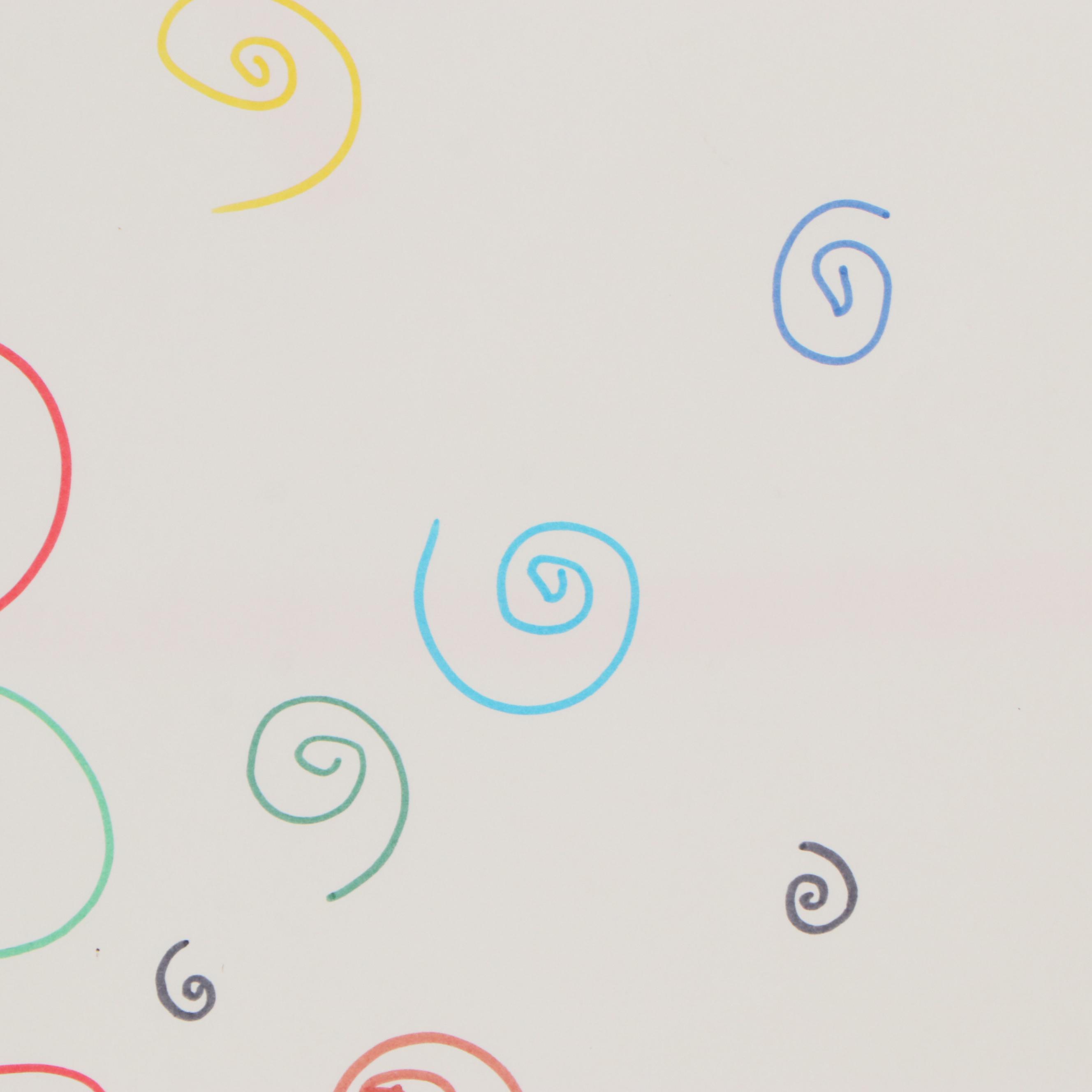 Dimitri Grachis Minimalist Abstract Marker Drawing, 1985