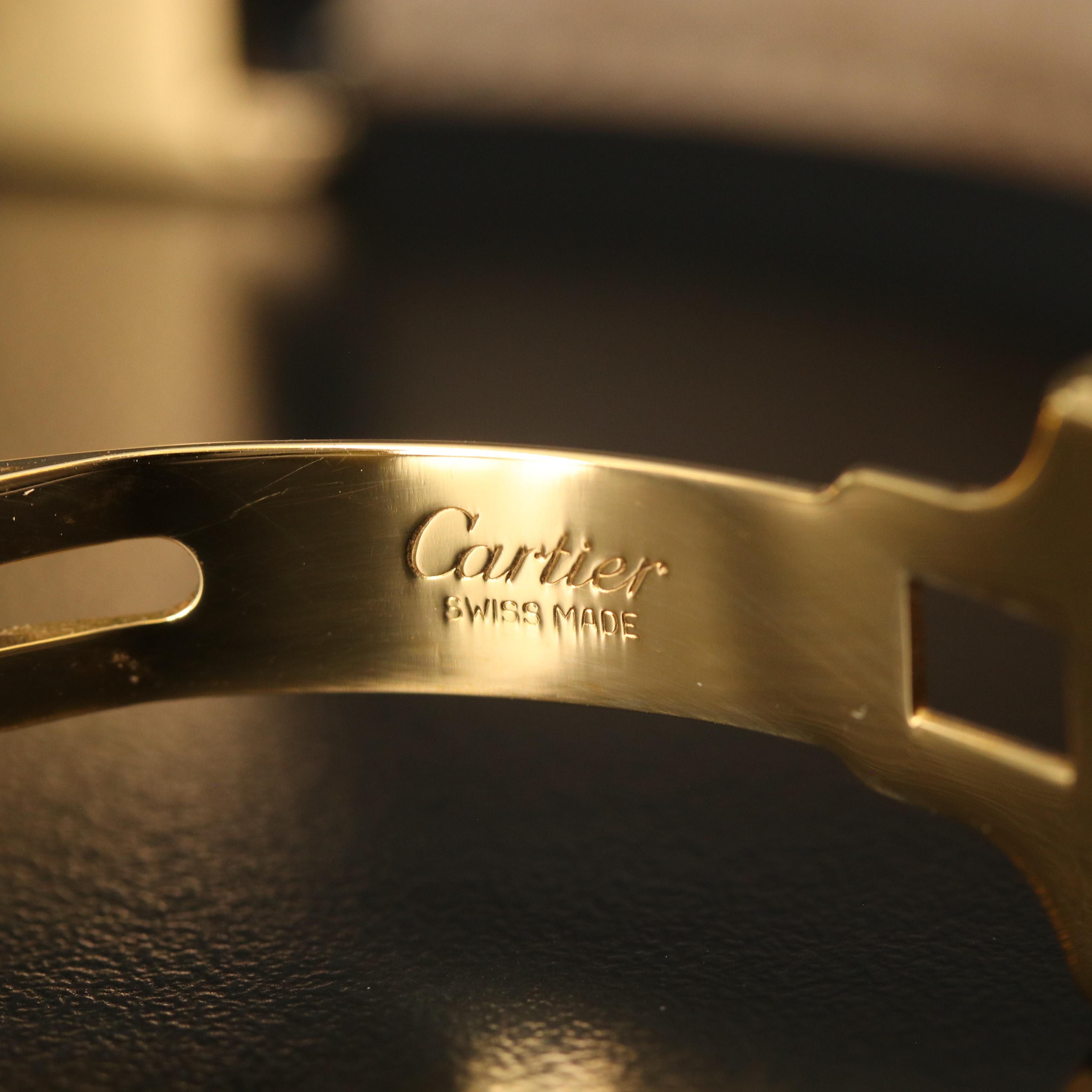 Cartier Tank Vermeil Quartz Watch