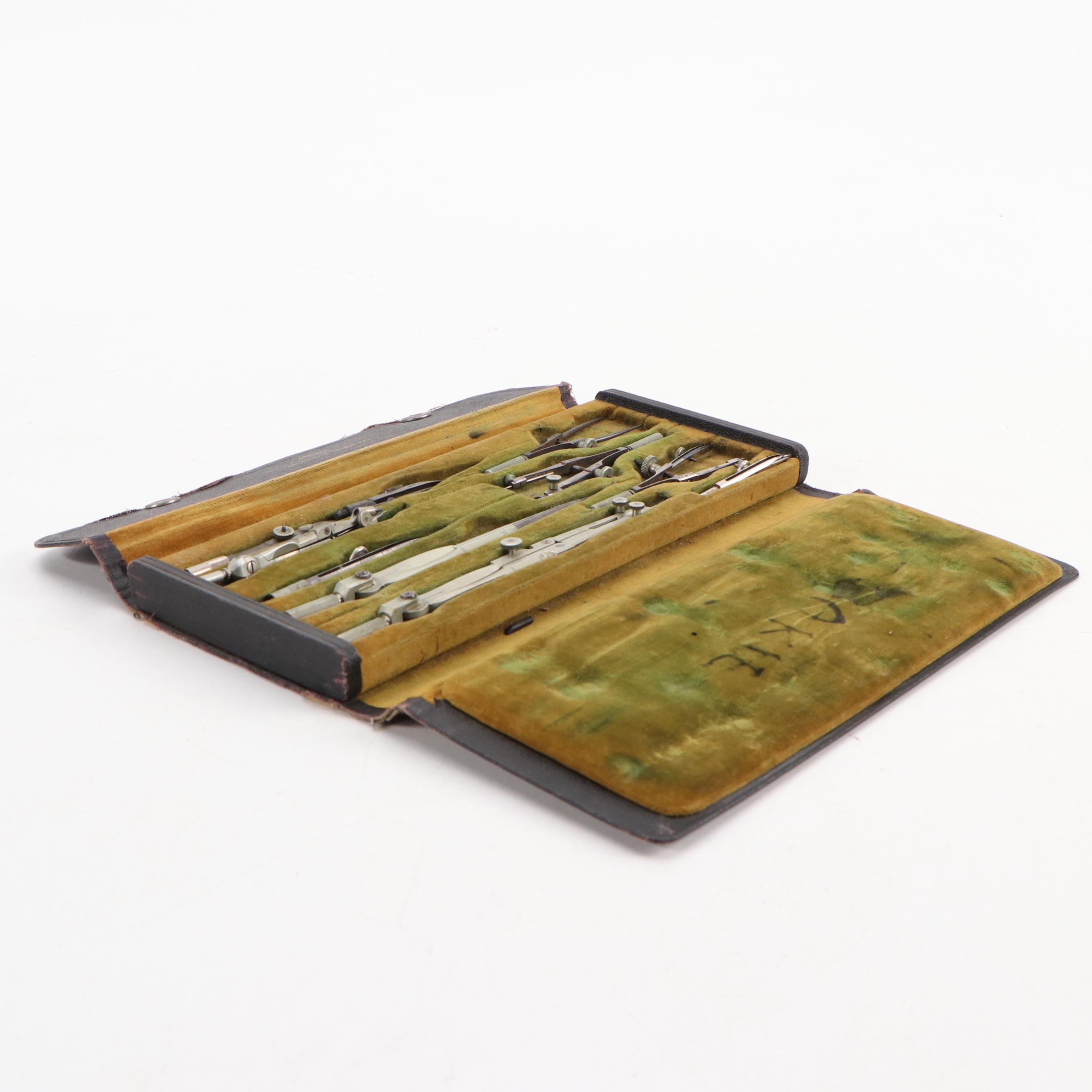 Keuffel & Esser Co. Leroy Lettering Set and Drafting Instruments