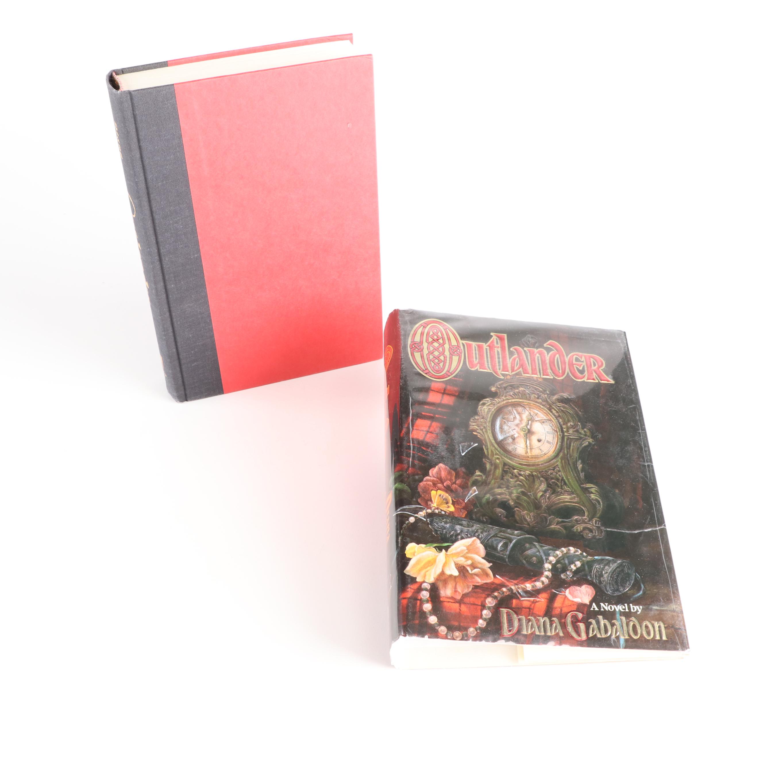 Signed First Edition "Outlander" and More Signed Diana Gabaldon Novels